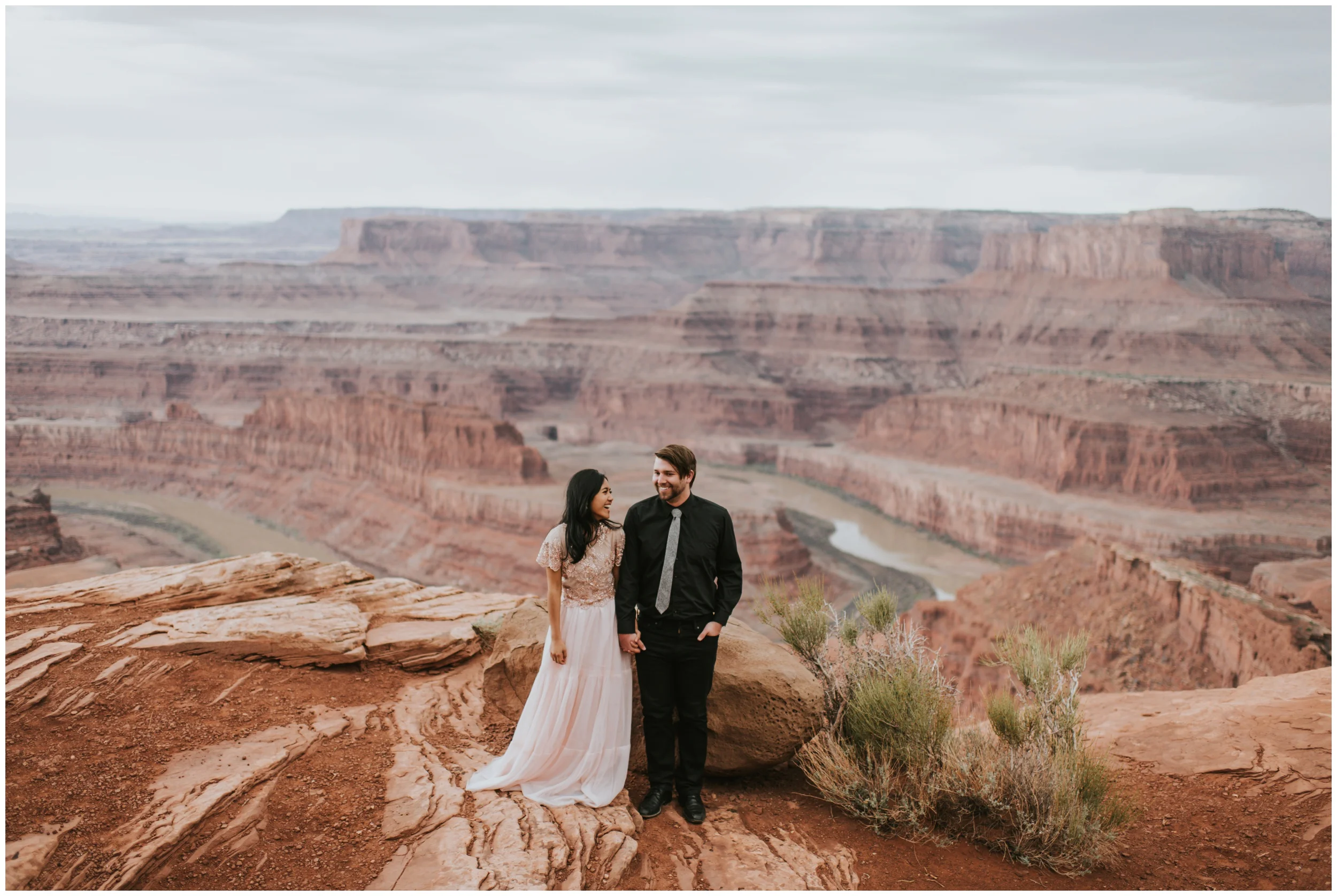 Elopement, Dead Horse Point State Park | Elopement Photographer www.riversandroadsphotography.com 