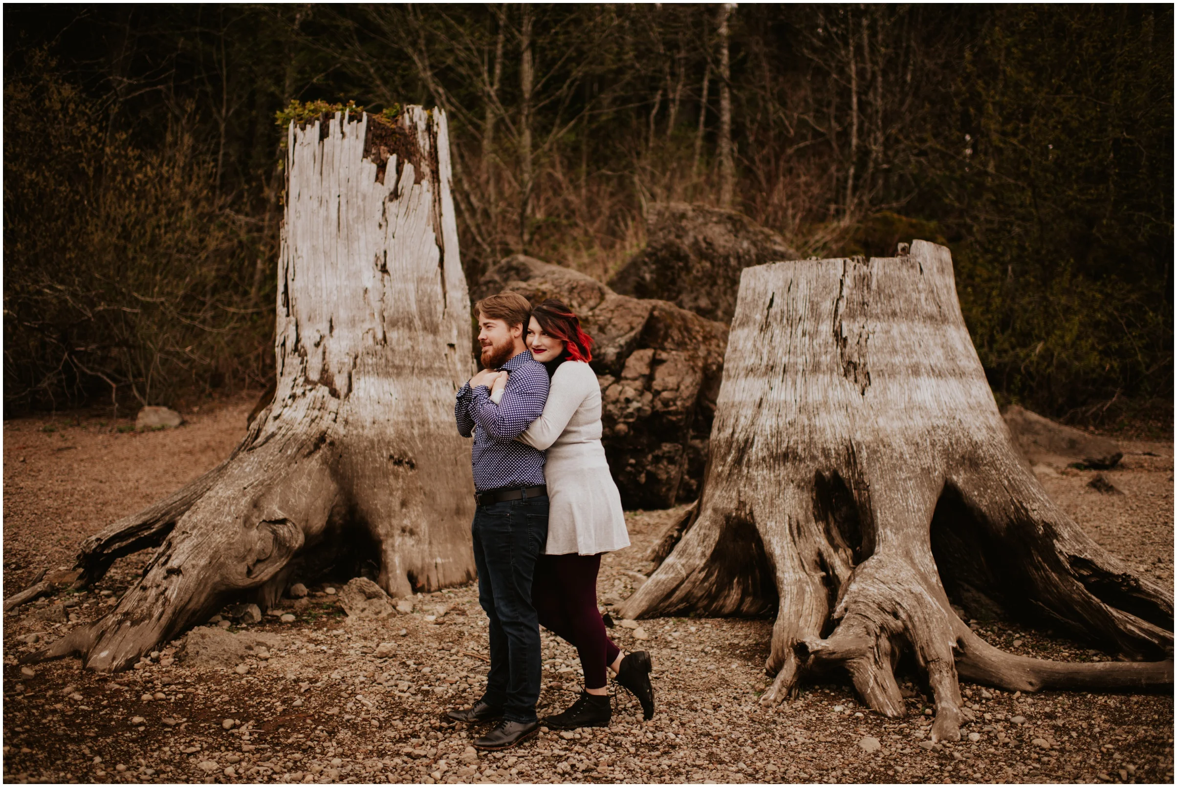 cuddly portraits Rattlesnake Lake, WA | Seattle Wedding Photographer www.riversandroadsphotography.com