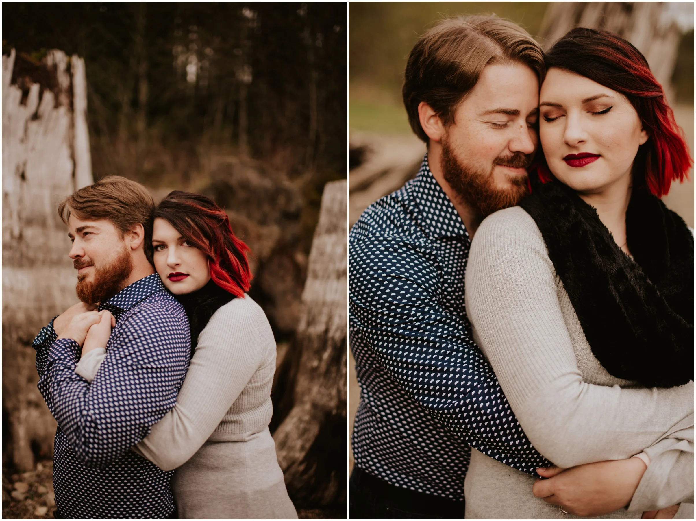 intimate portraiture Rattlesnake Lake, WA | Seattle Wedding Photographer www.riversandroadsphotography.com
