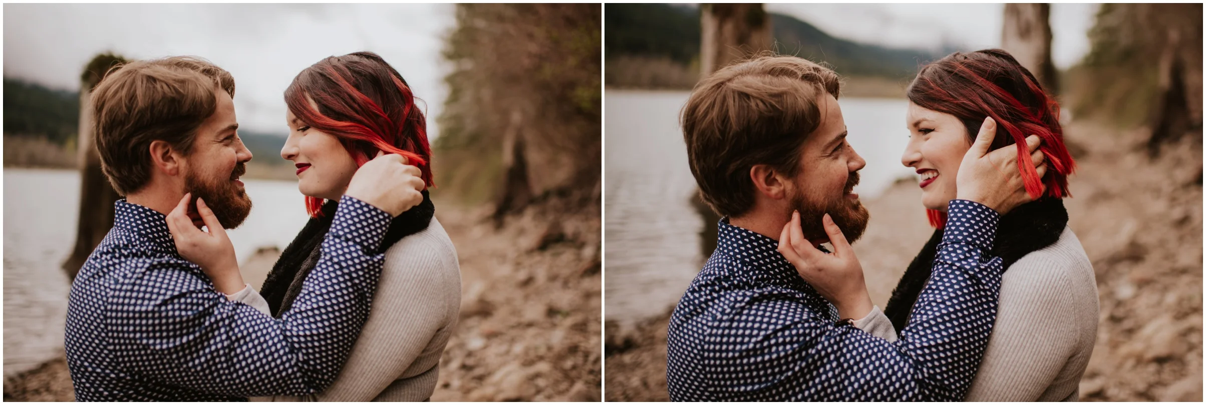candid portraits Rattlesnake Lake, WA | Seattle Wedding Photographer www.riversandroadsphotography.com