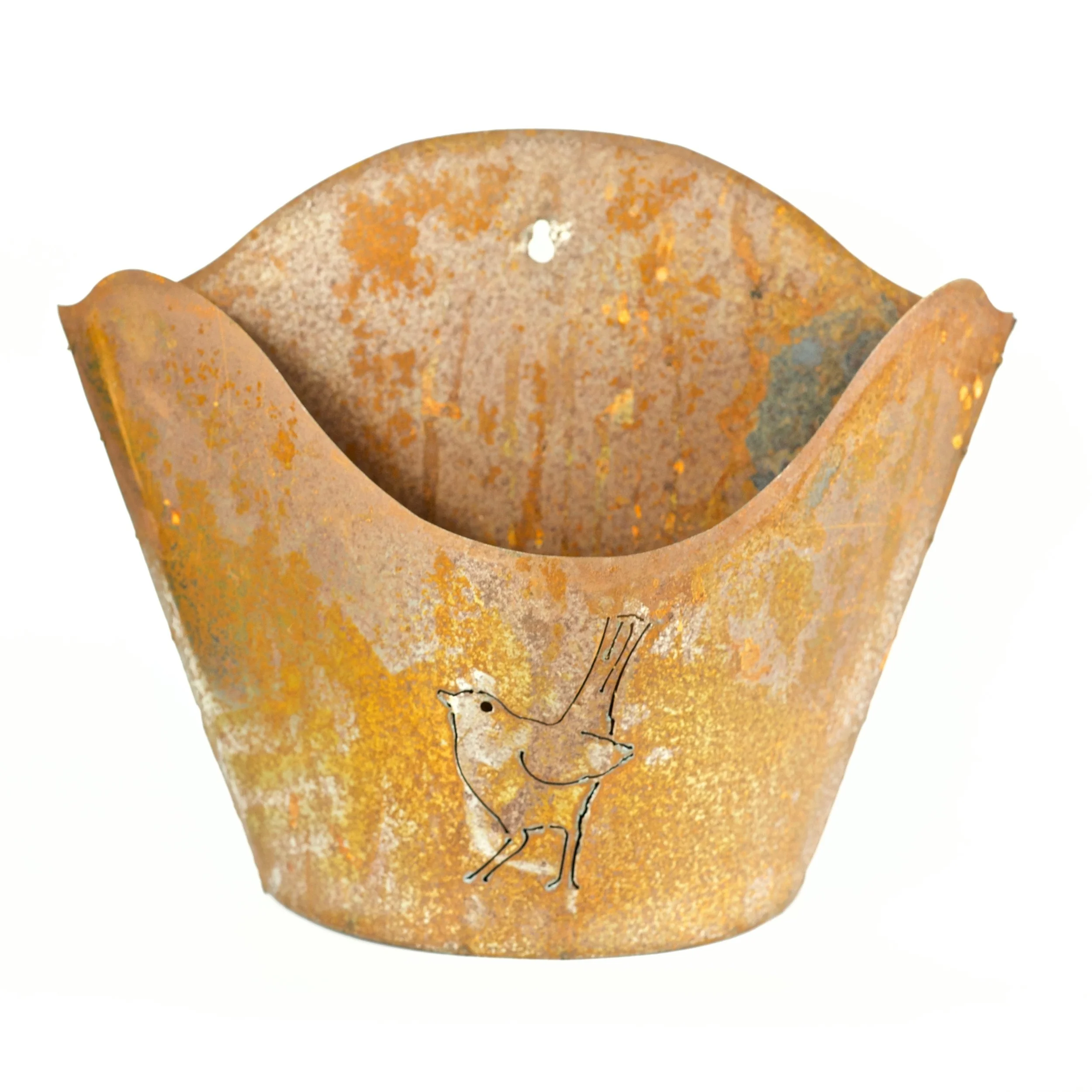Rusted metal envelope