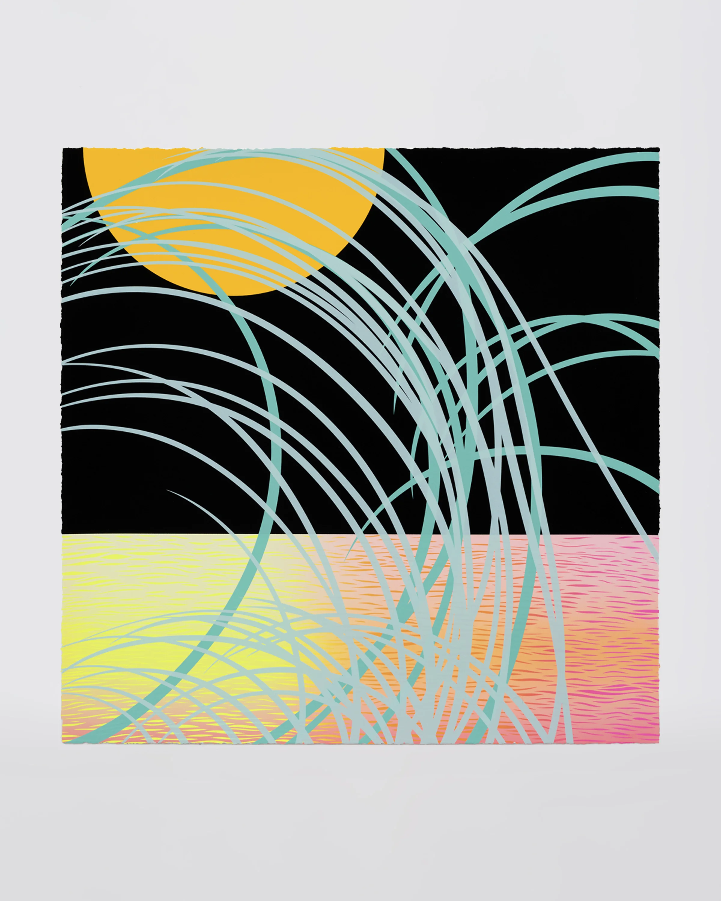 Sam Friedman <br /> <em>Beach Print 1</em>