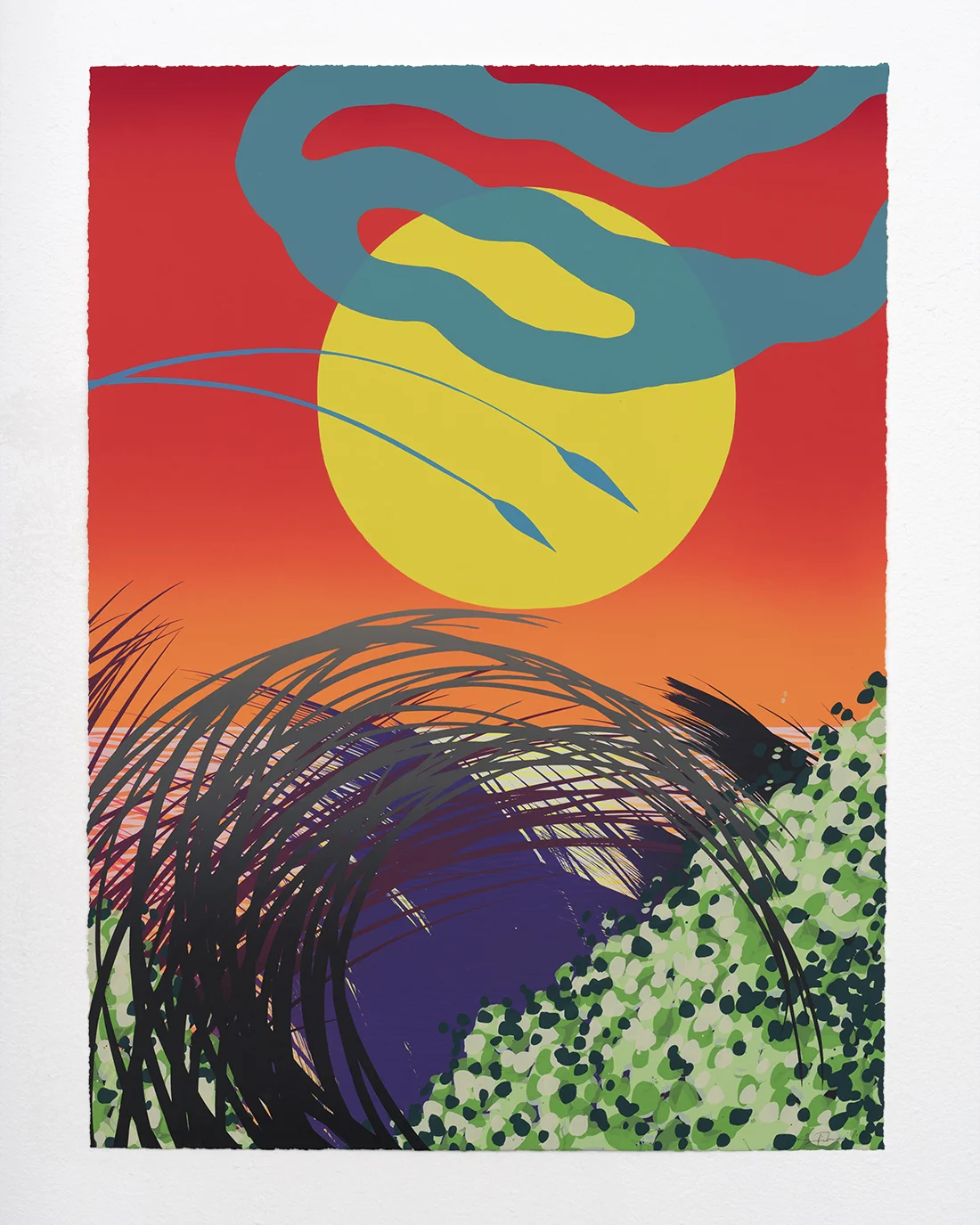 Sam Friedman <br /> <em>Beach Monoprint Series</em>
