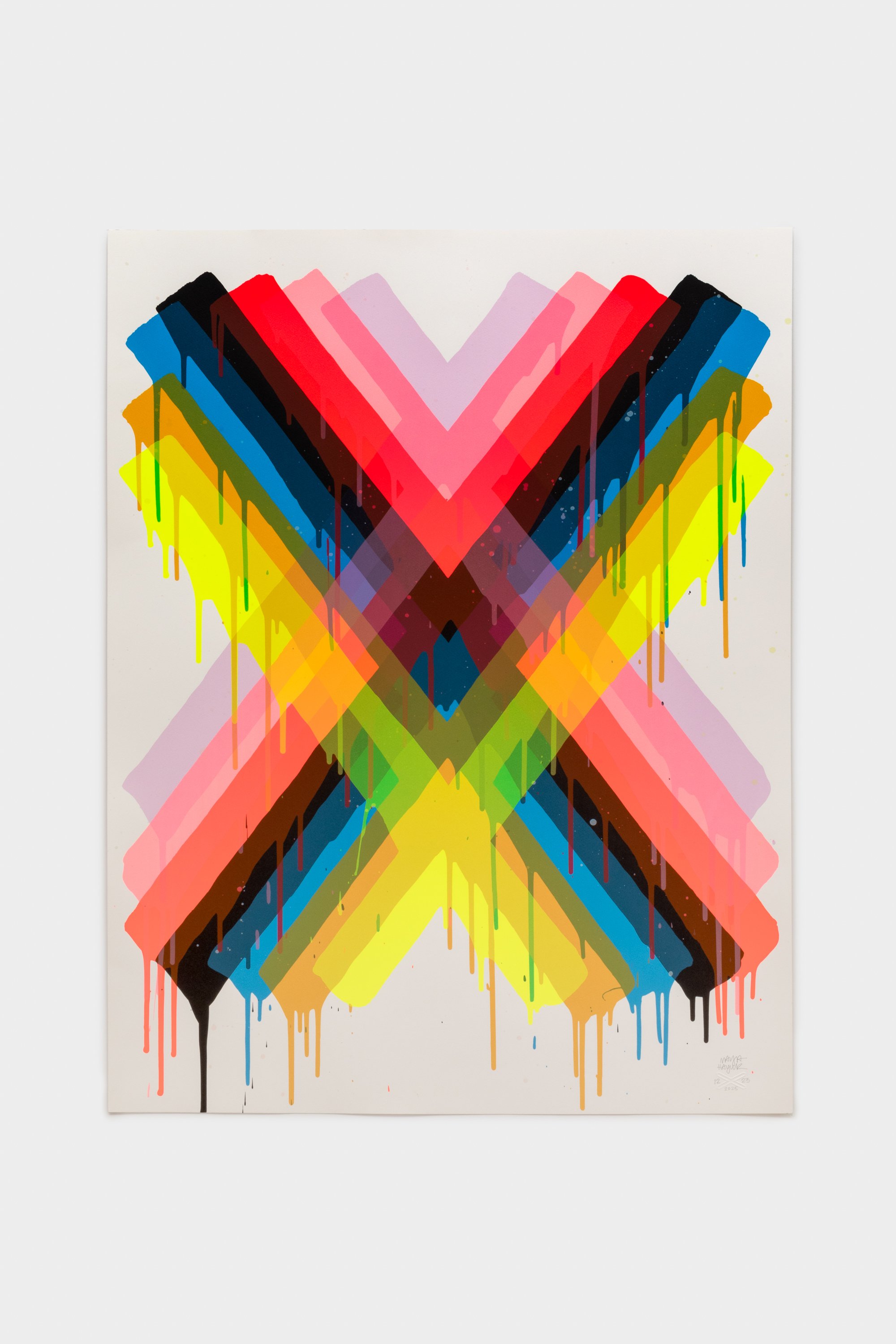 Maya Hayuk - Monoprint #12