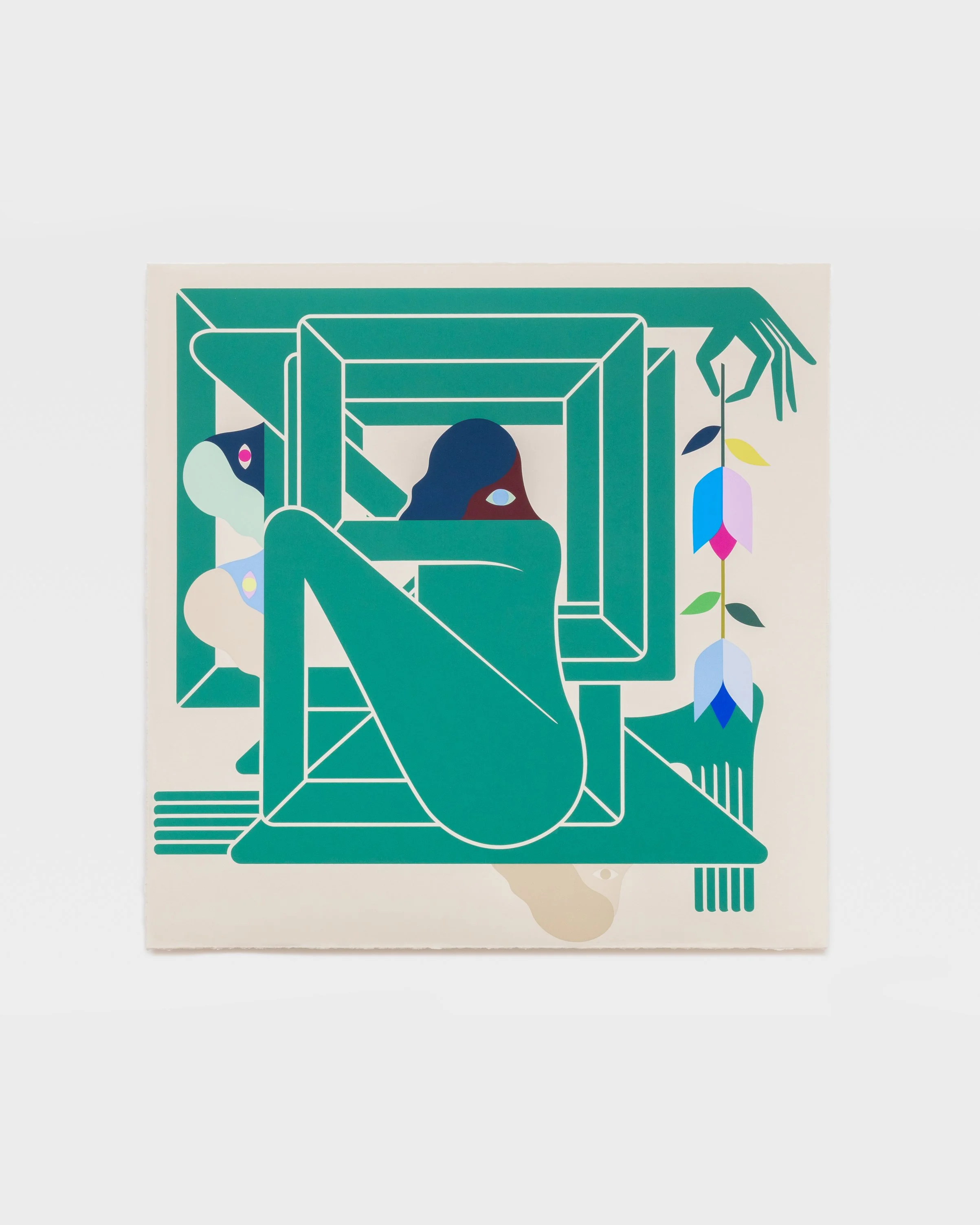 Richard Colman – Green Figure