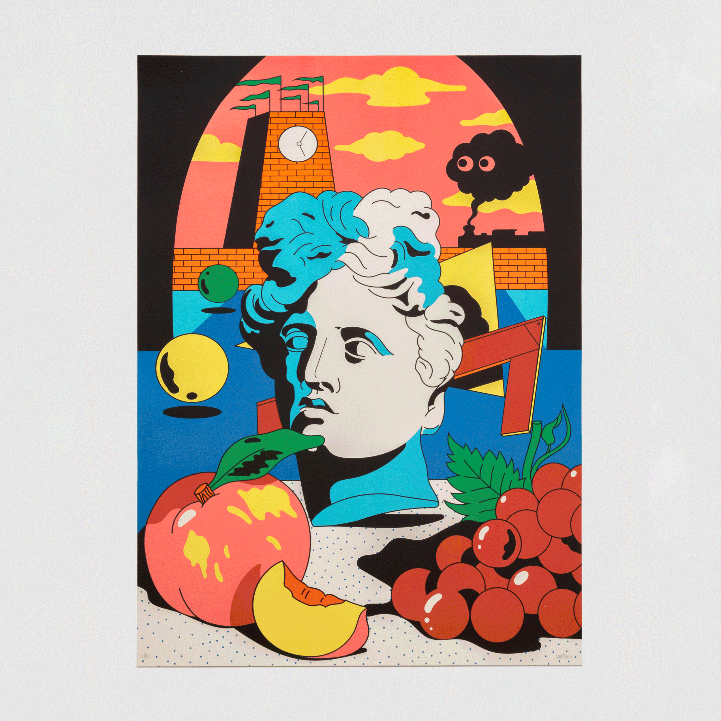 DABSMYLA 4枚セット サイン入り ED100 ダブズマイラ　SBI DabsMyla – Print Set — Louis Buhl Gallery / Detroit, MI