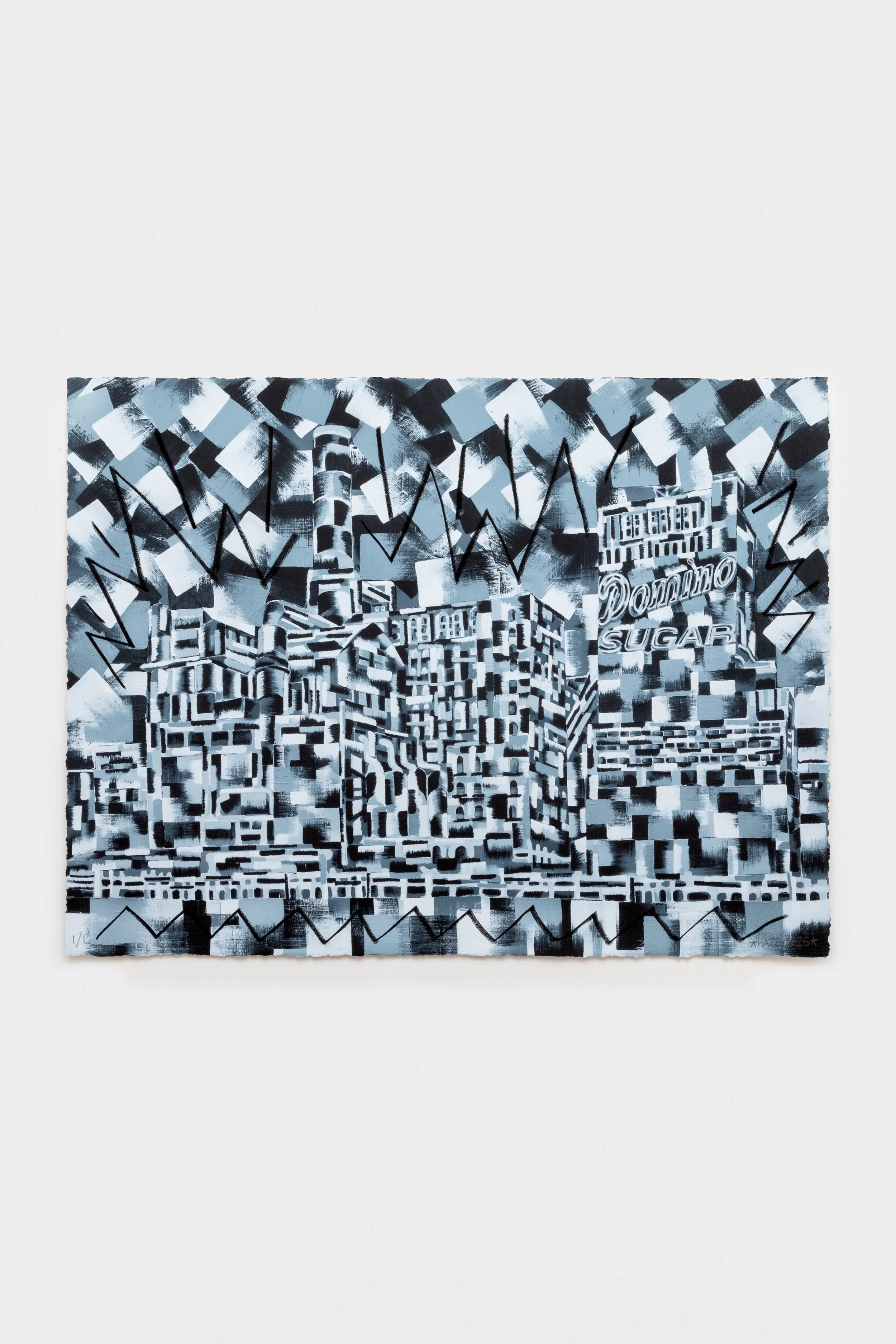 Eric Haze – Domino Sugar Factory Hand-Embellished #5