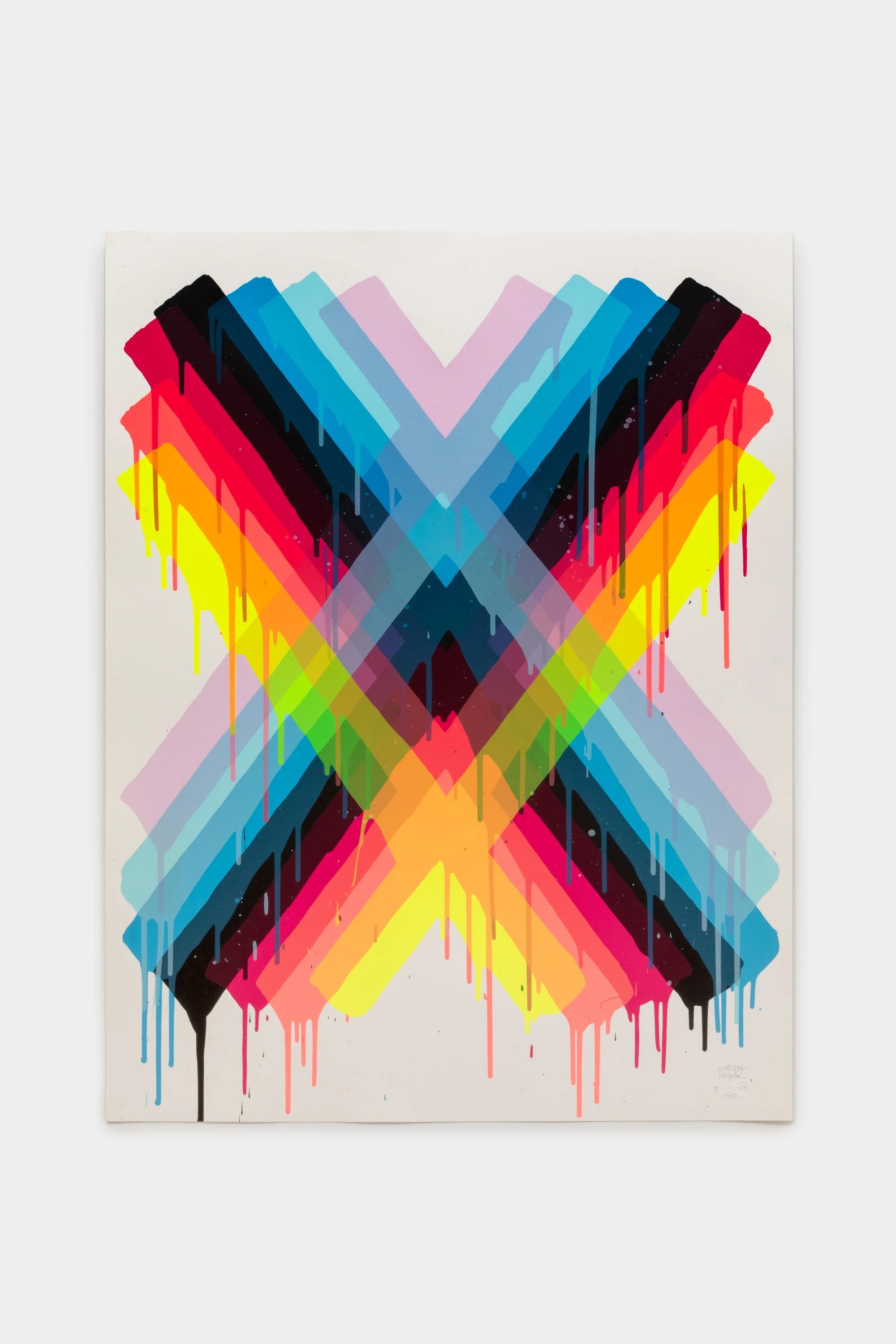 Maya Hayuk - Monoprint #8