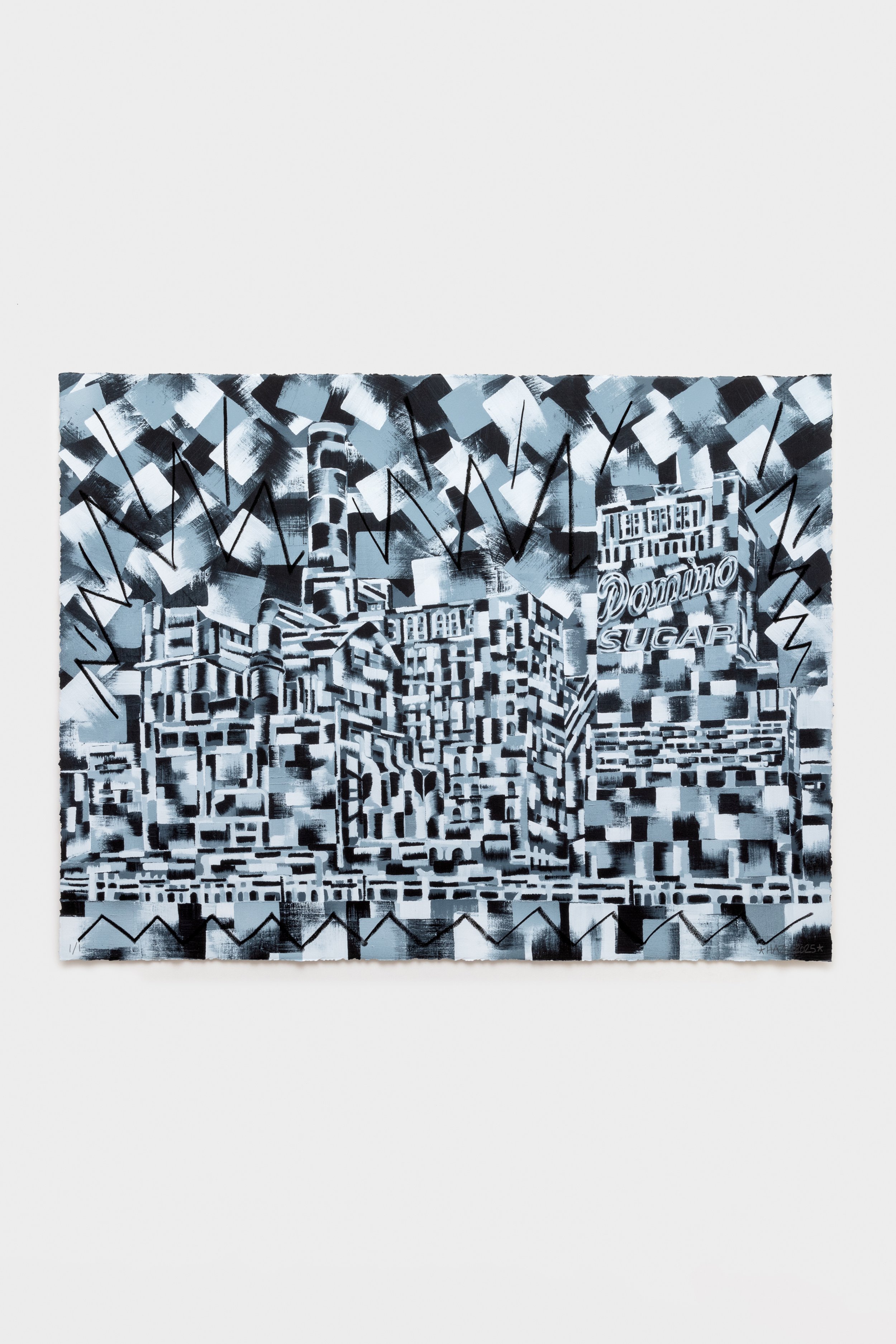 Eric Haze – Domino Sugar Factory Hand-Embellished #6