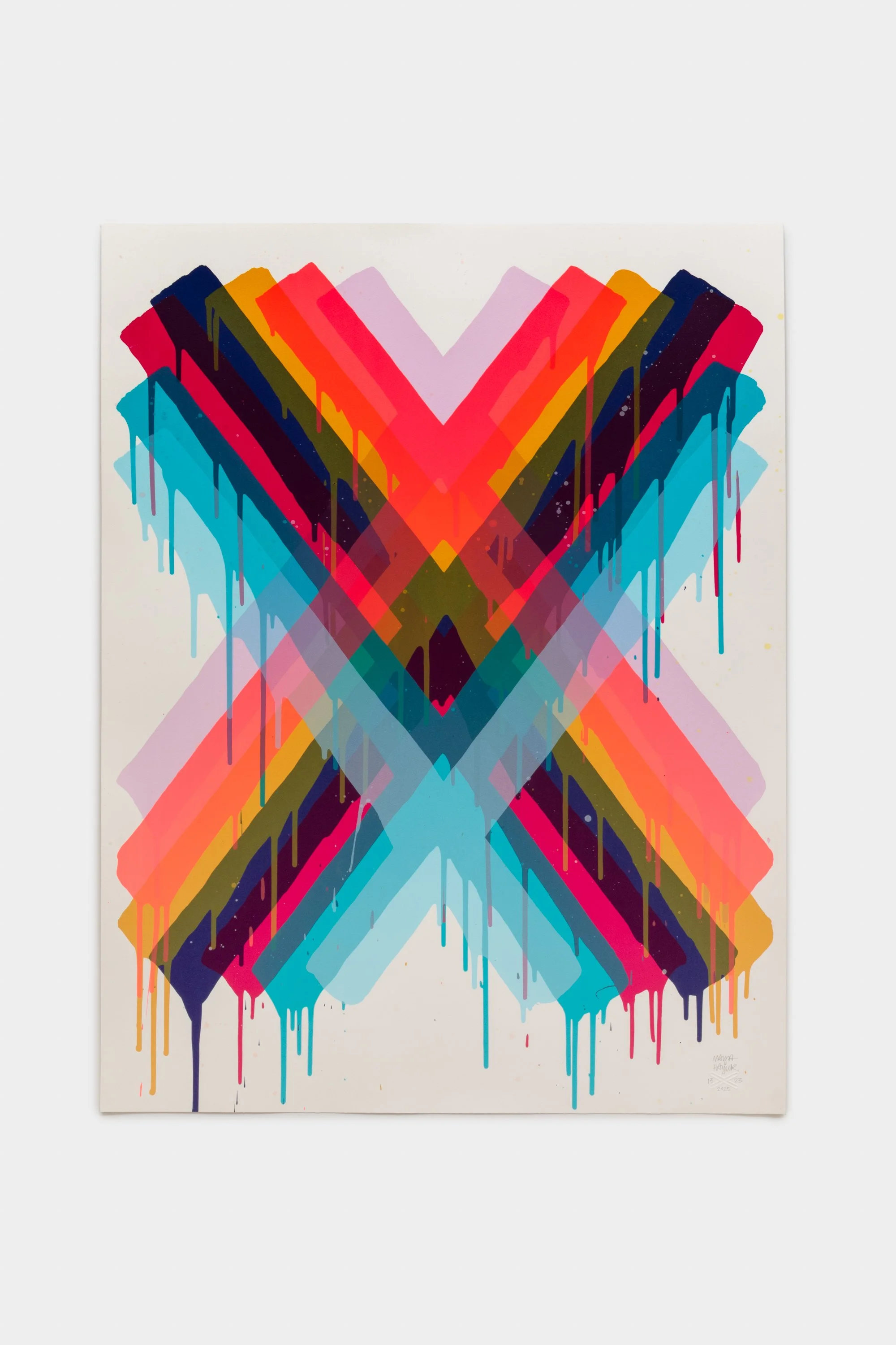 Maya Hayuk - Monoprint #13