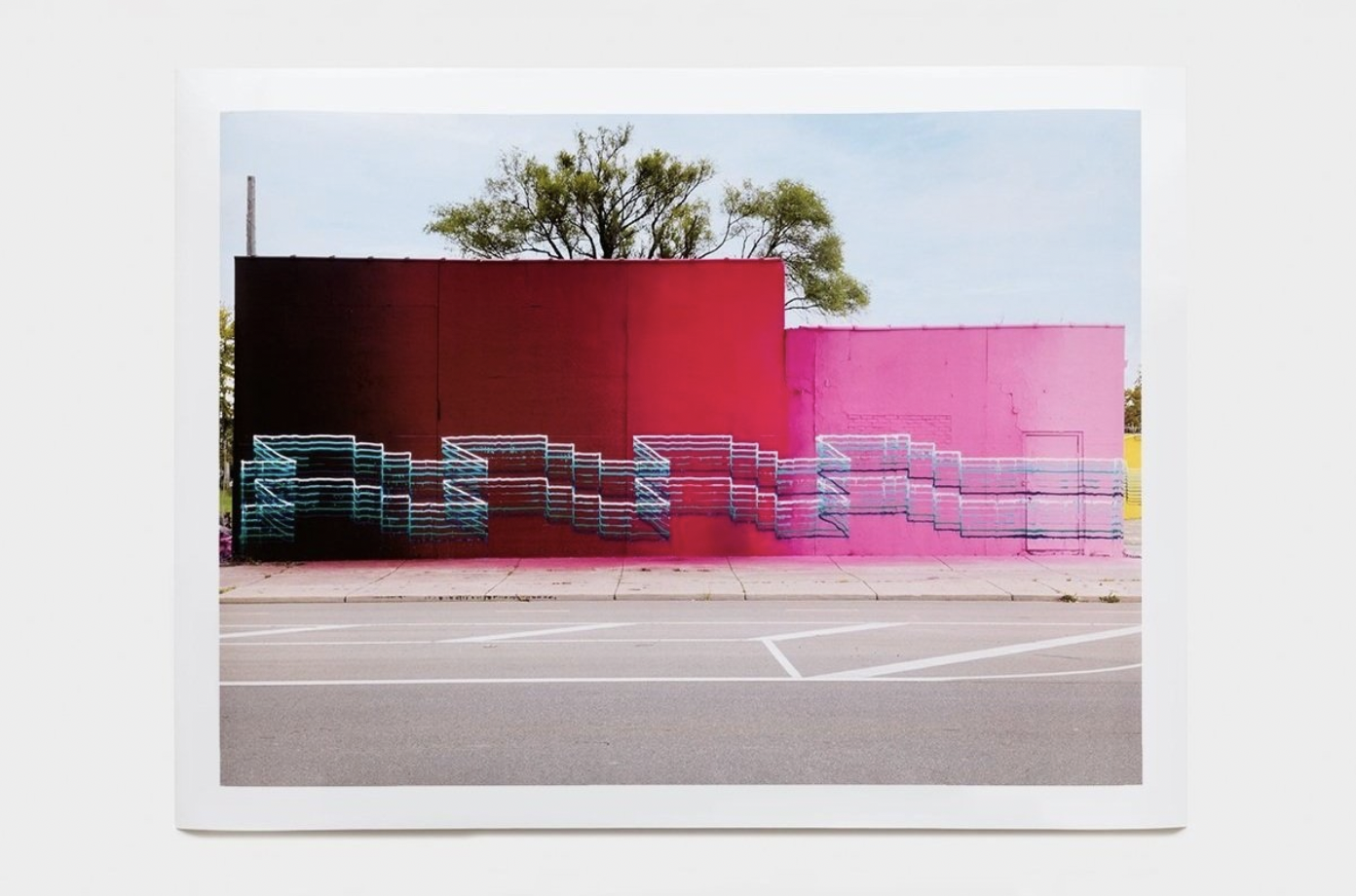 Jason REVOK – Offset Poster Instrument Exercise Mural