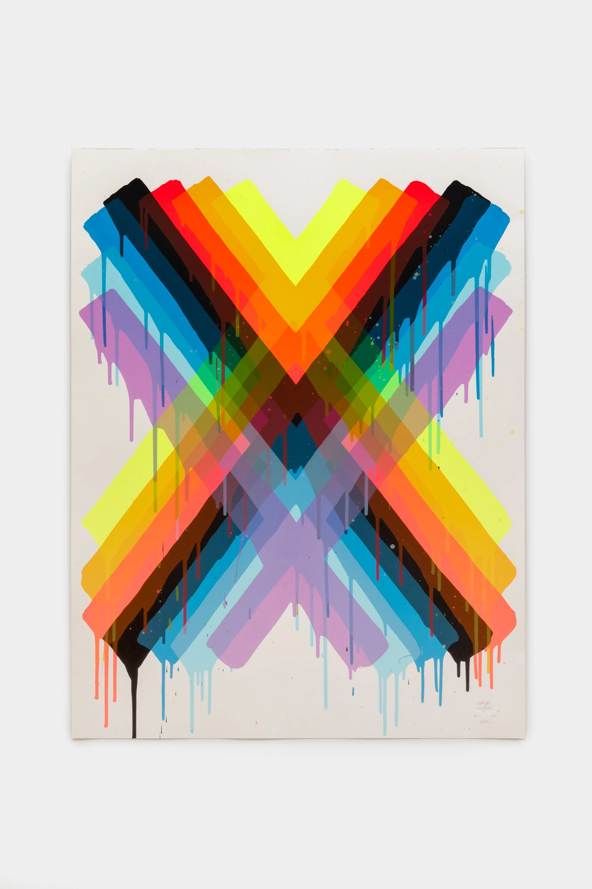 Maya Hayuk - Monoprint #4