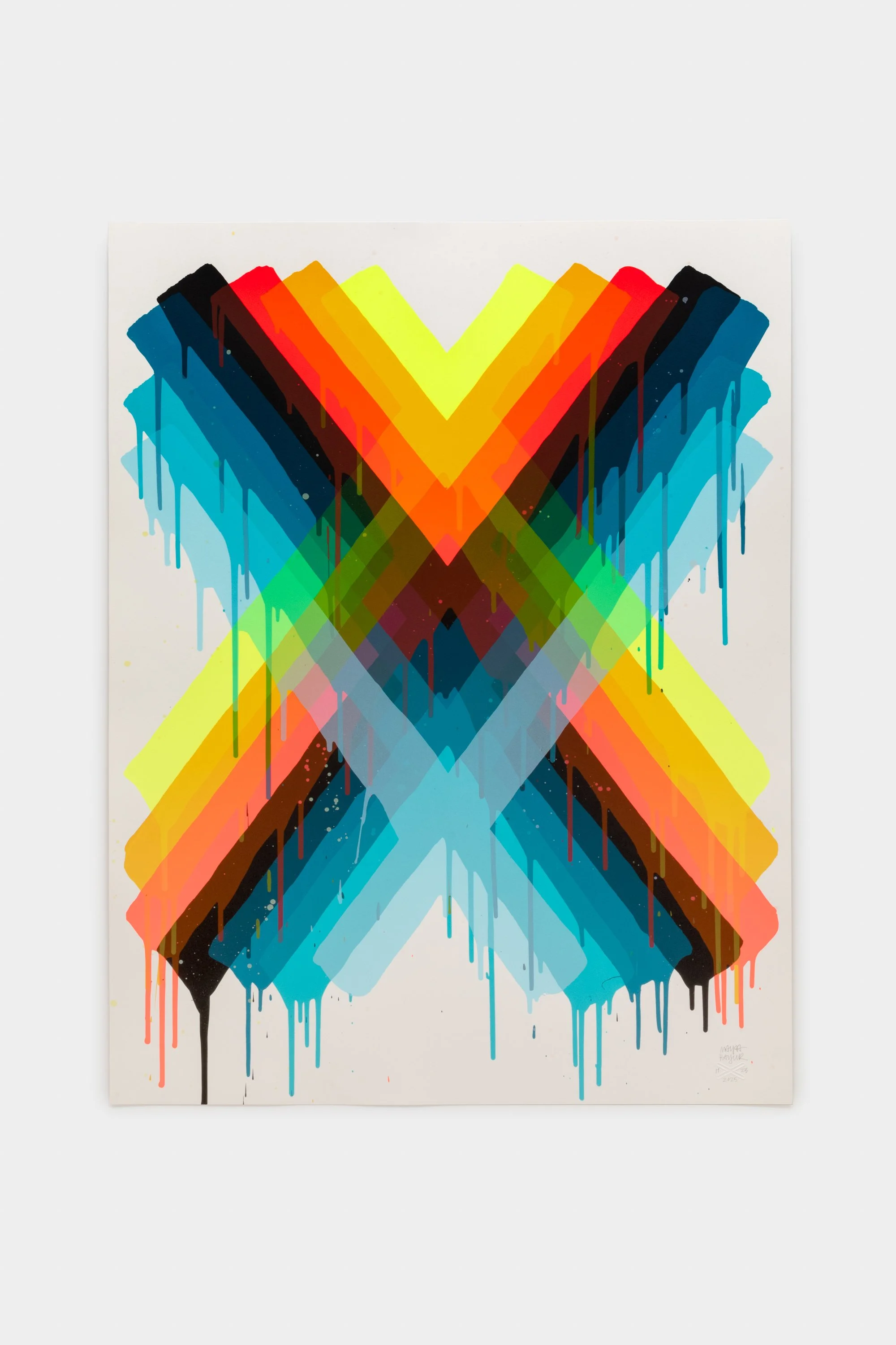 Maya Hayuk Monoprint #11