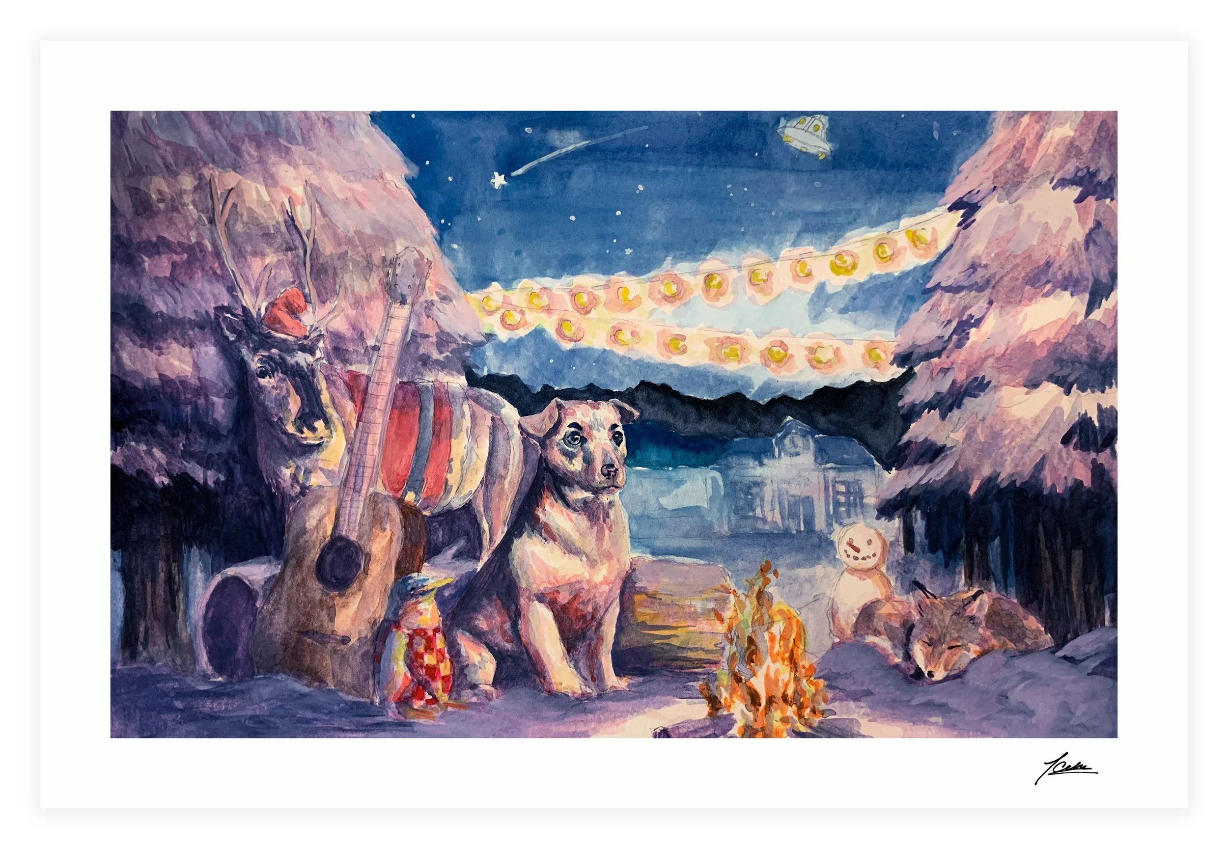 "Winter" (Print)