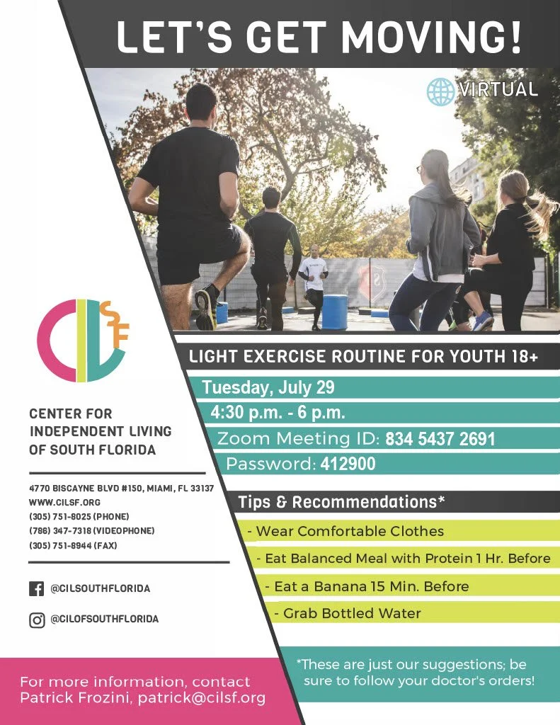 Light Exercise Routine For Youth 18+