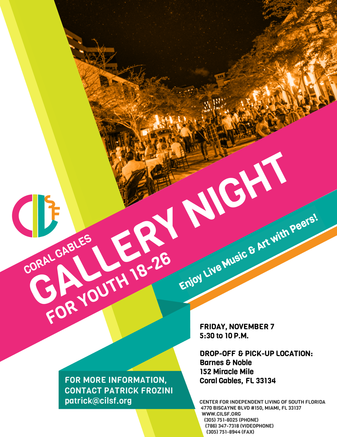 Coral Gables Gallery Night for Youth