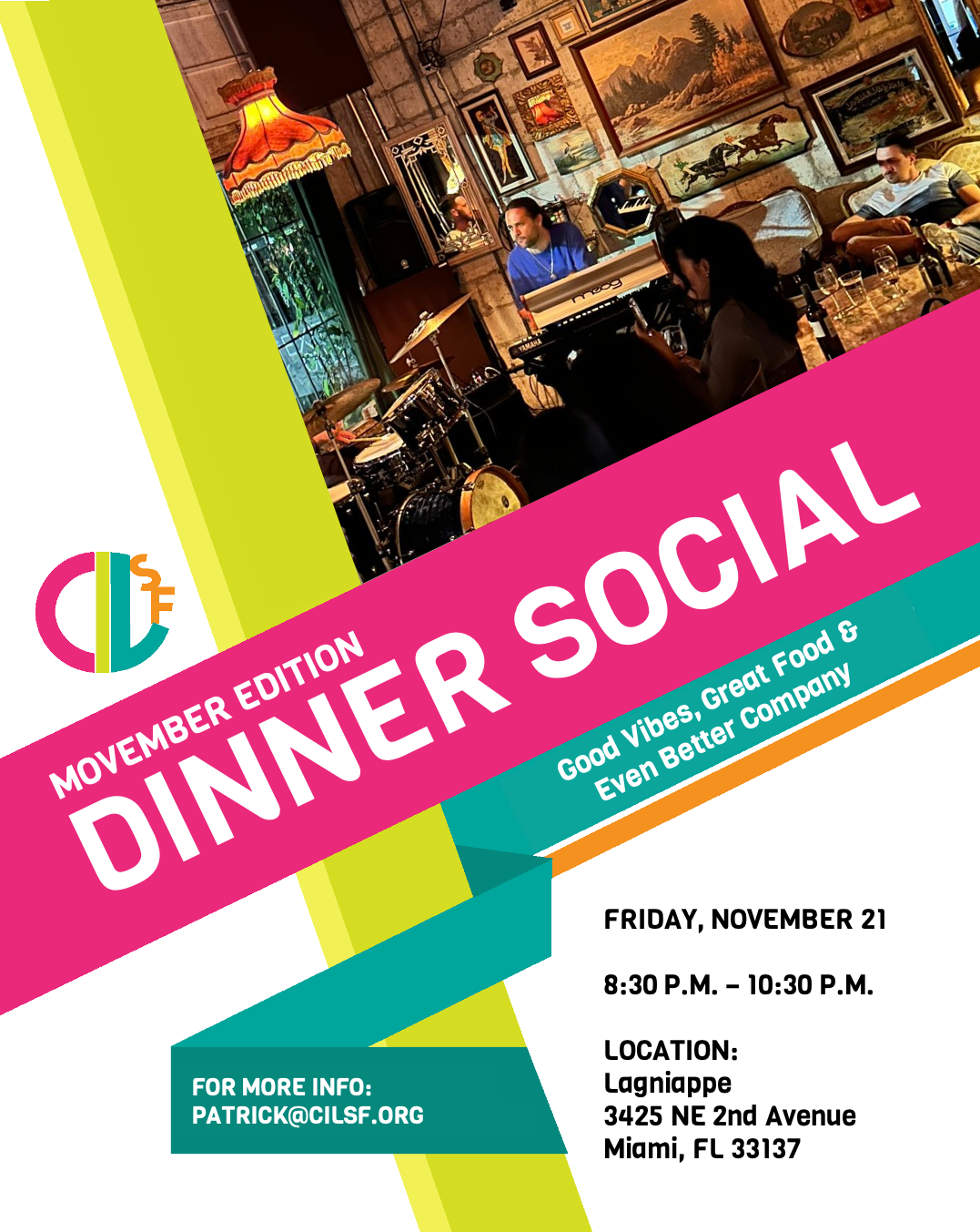 Dinner Social - Movember Edition 