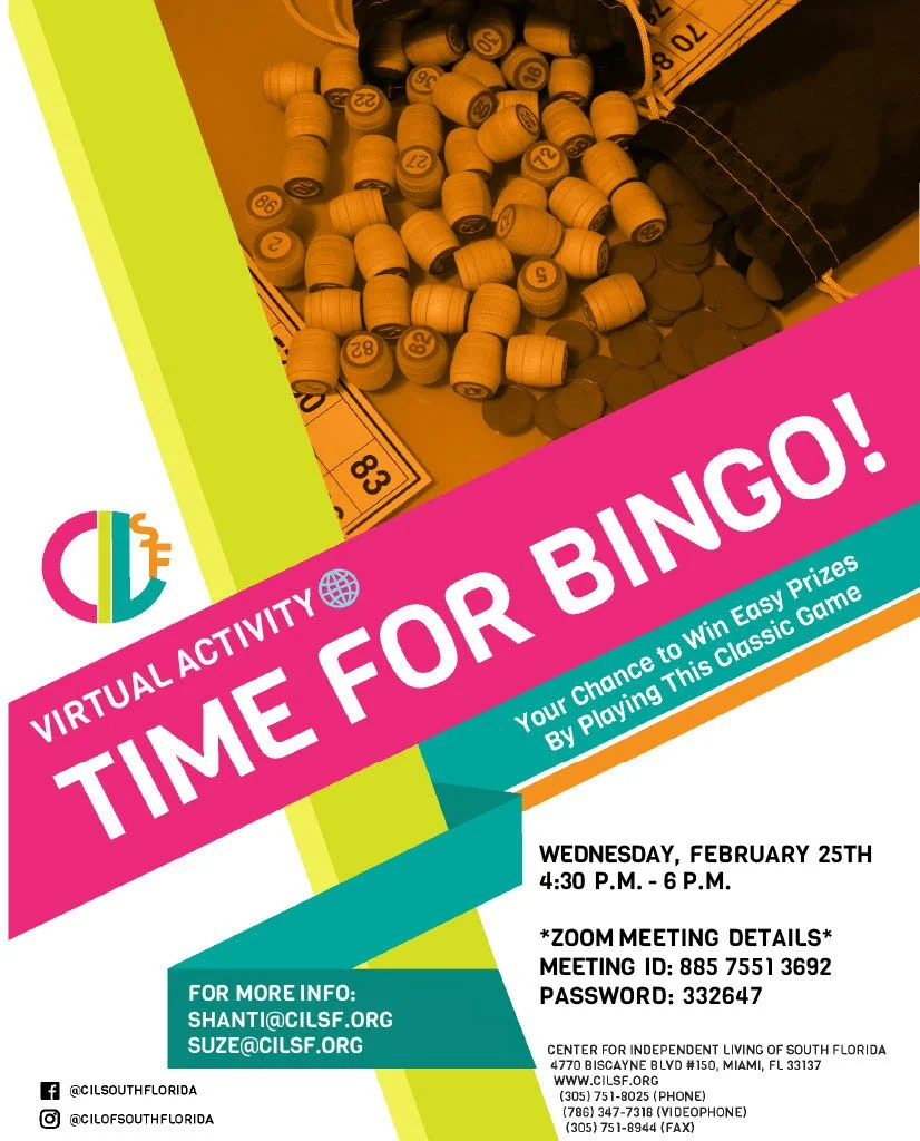 Time for Virtual Bingo