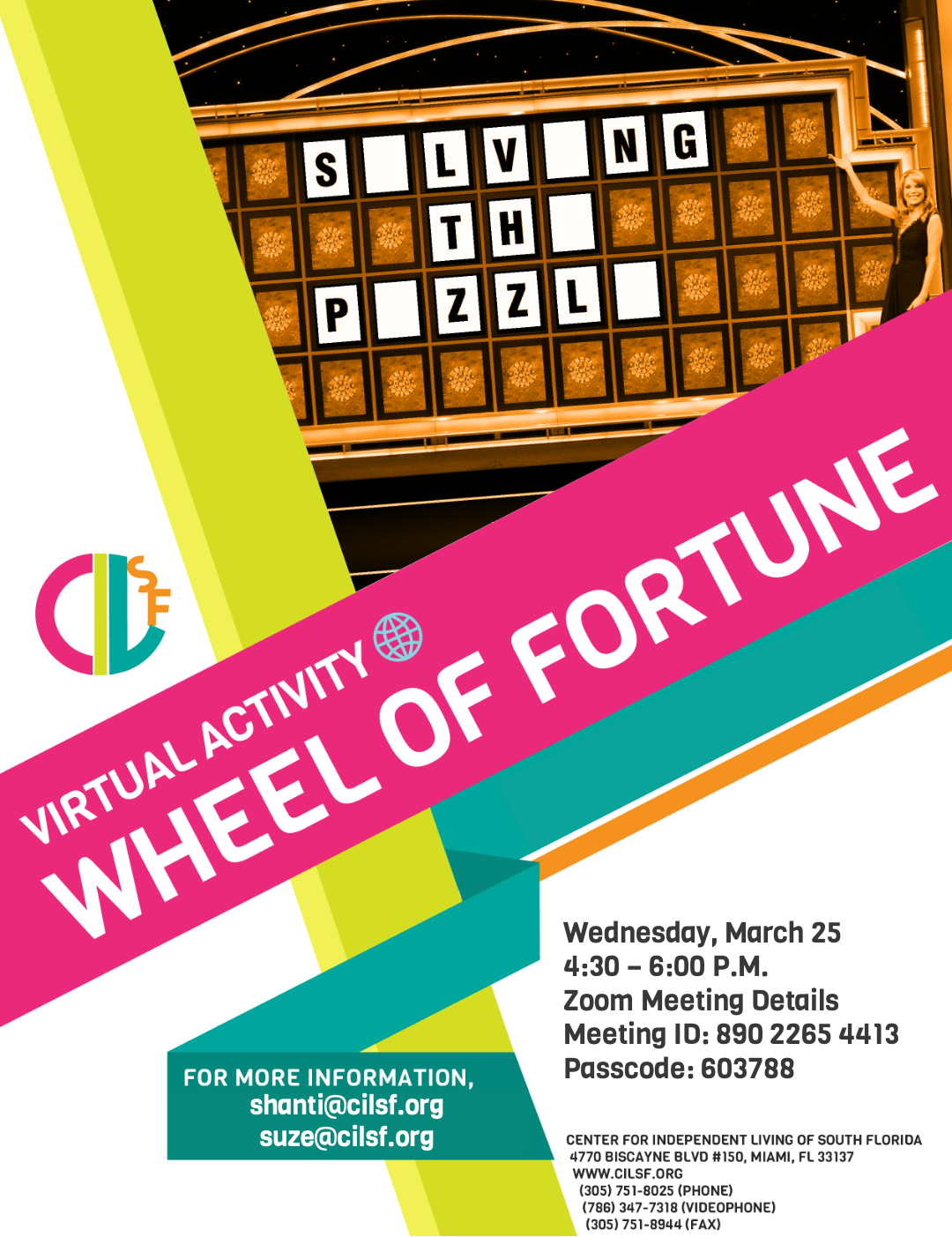 Virtual Wheel of Fortune