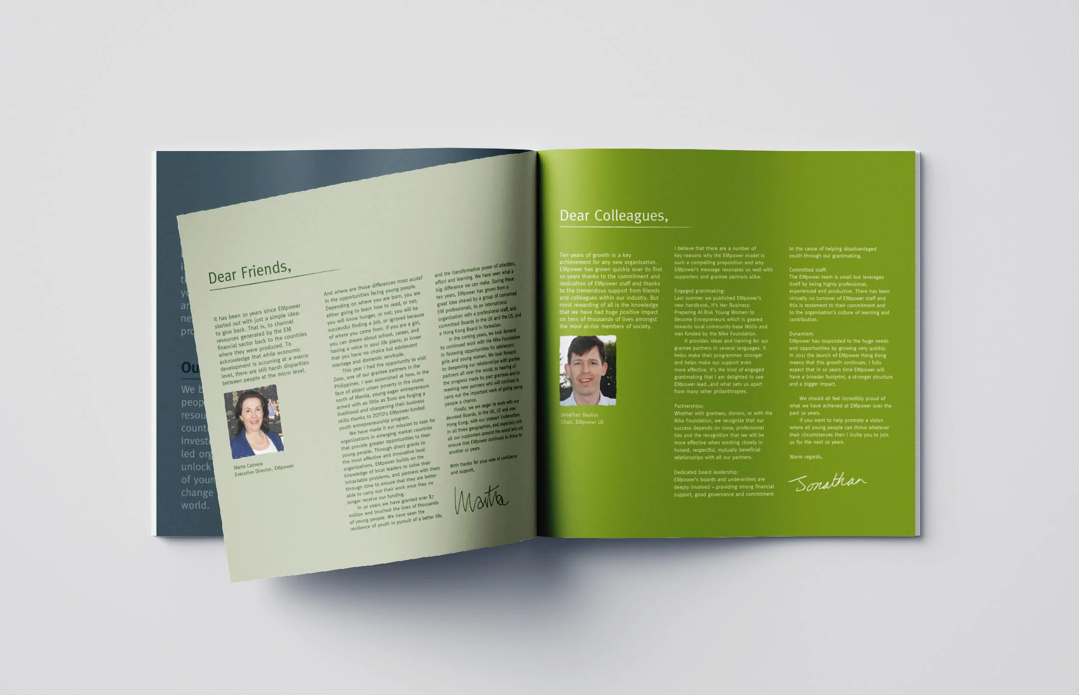  “We empower marginalized young people in emerging market countries to reach their fullest potential.” 