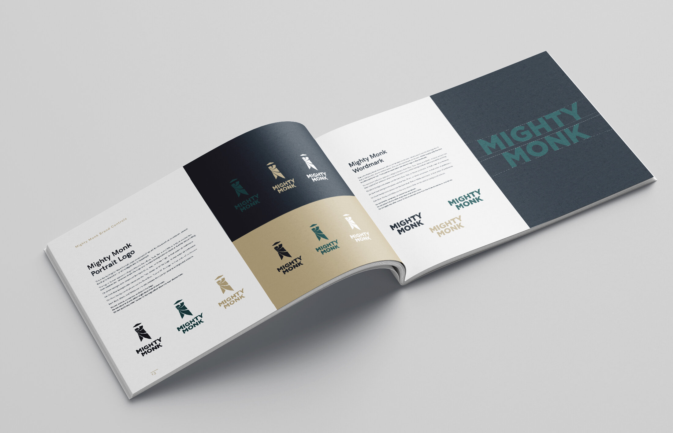  Apart from developing and defining all of the standard aspects of brand guidelines (ie. colour palette, graphic elements, typography, exclusion zones, minimum sizes etc), an important part of this project was constructing the story around Mighty Mon