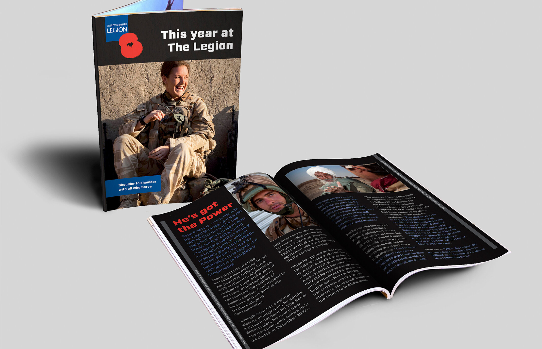  And provided a comprehensive selection of brochure and poster templates for internal and external use. 