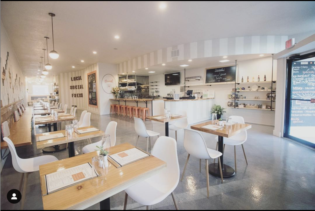 Brunch 101 as it appeared last year with the first owners. It’s undergoing a few changes before opening day!