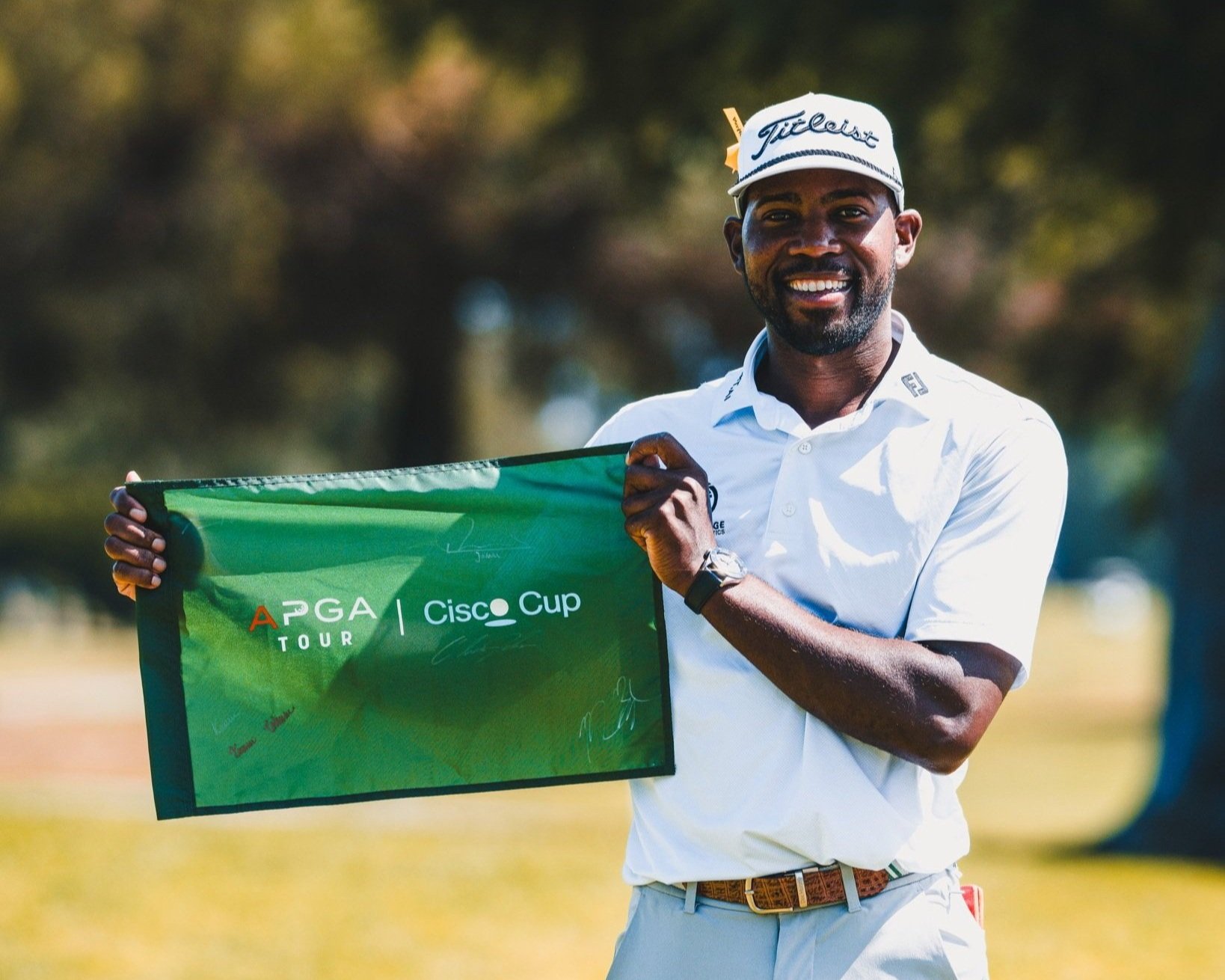 Kamaiu Johnson Triumphs in One-Hole Playoff at APGA Juneteenth Classic