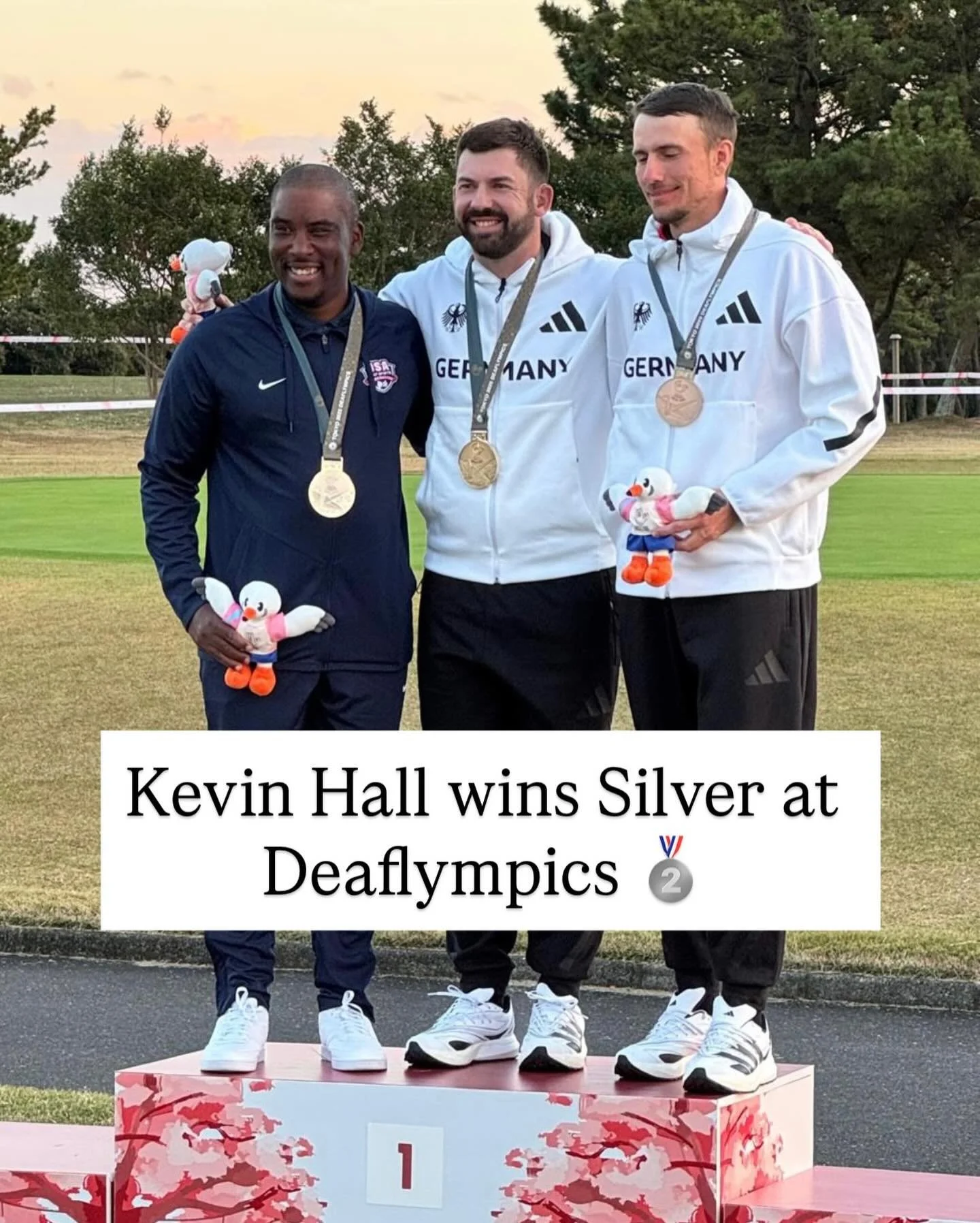 Our guy @kevinmhallosu represented Team USA at the Deaflympics in Tokyo and took home Silver! 🥈

A big congrats for a big accomplishment!