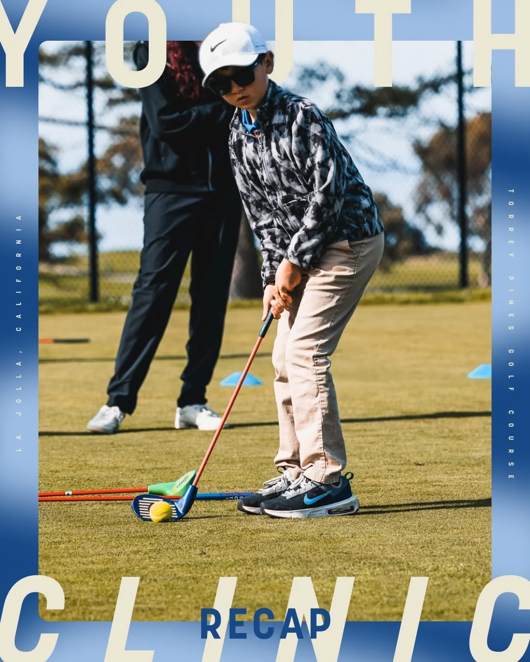 For the future. ⛳️

We partnered with @wearefarmers to hold a youth clinic for 60 young golfers from different golf groups: Tee Divas, Tee Dudes Golf Club, Pro Kids and First Tee San Diego. 

Our participants learned about chipping, putting and drivi