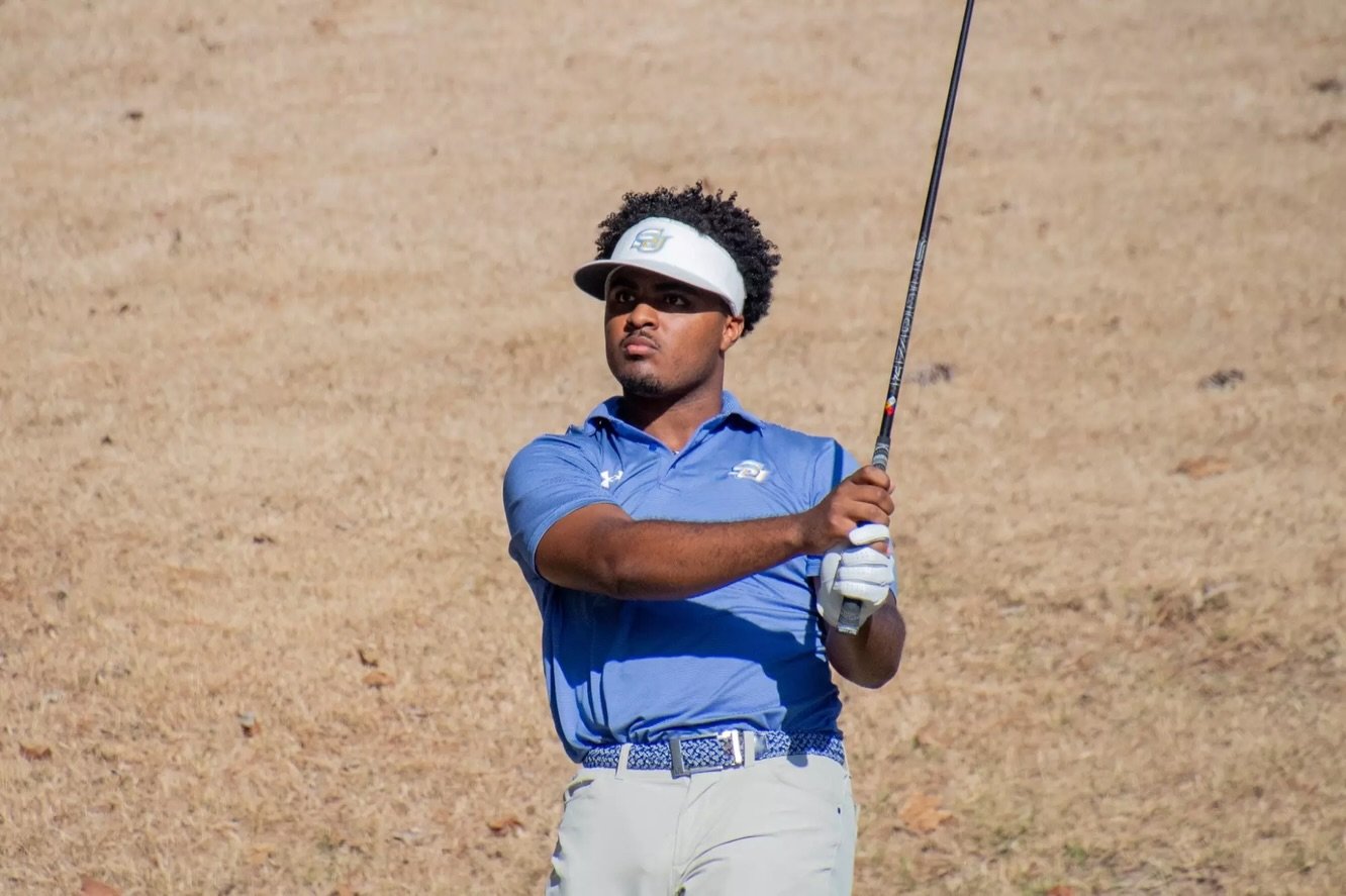 From clinics to captain. Charles Watts is putting in the work. 

@cwatts__3, a Fontana native and the captain of the Southern University golf team, was a participant at the youth clinic at Torrey Pines, and played in the Pro-Am at the Juneteenth Clas
