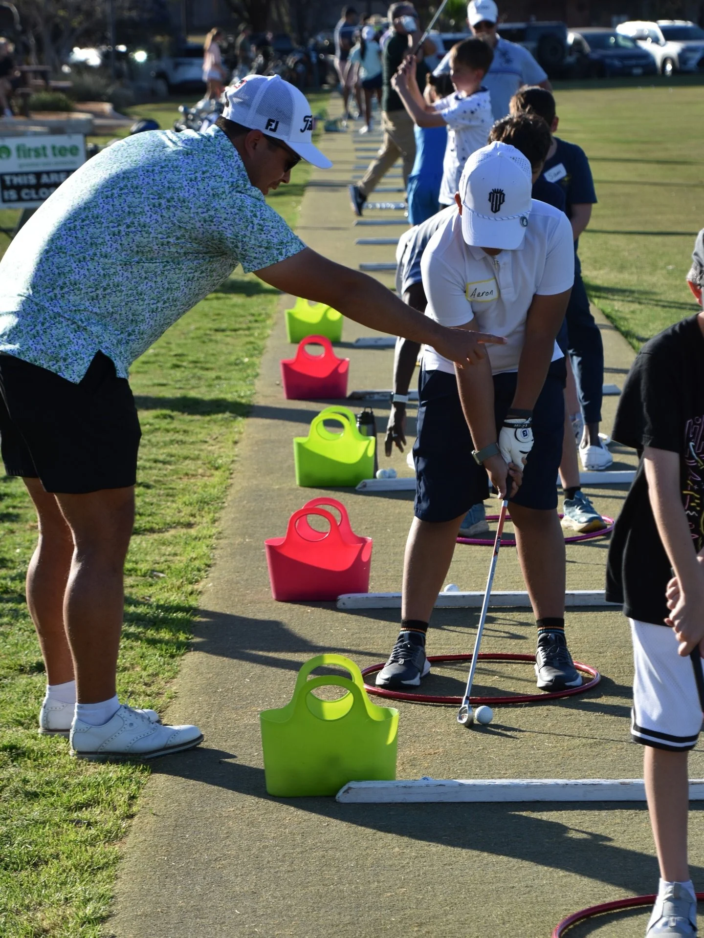 Seeing the next generation fall in love with the game is special. And being able to foster that enthusiasm and provide guidance is, too.

During our recent stop in Texas for APGA at TPC San Antonio, we teamed up with @firstteesa for conversation, coa