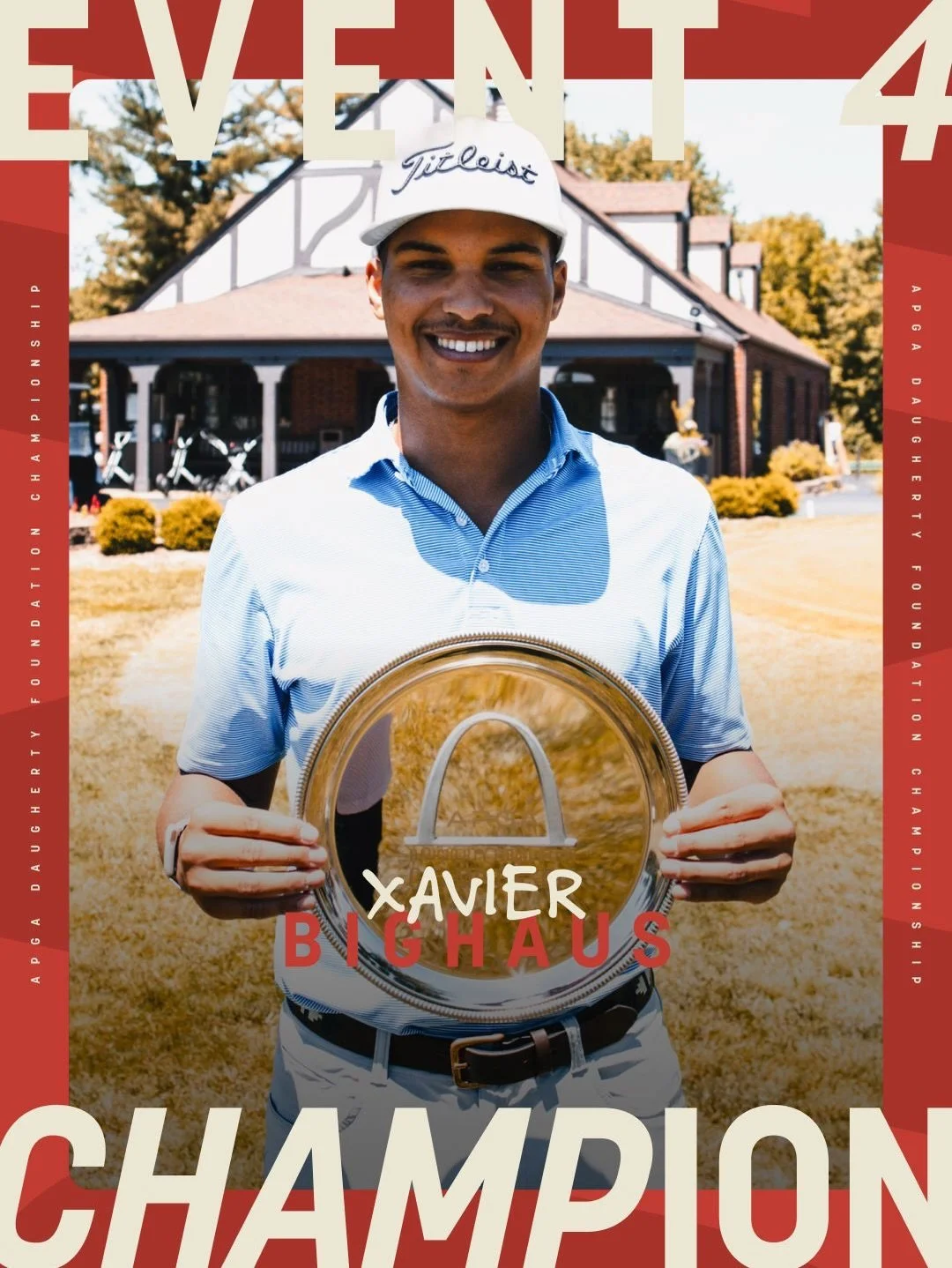 Xavier Bighaus captures his first APGA Tour title with a victory at the APGA Daugherty Foundation Championship in St. Louis