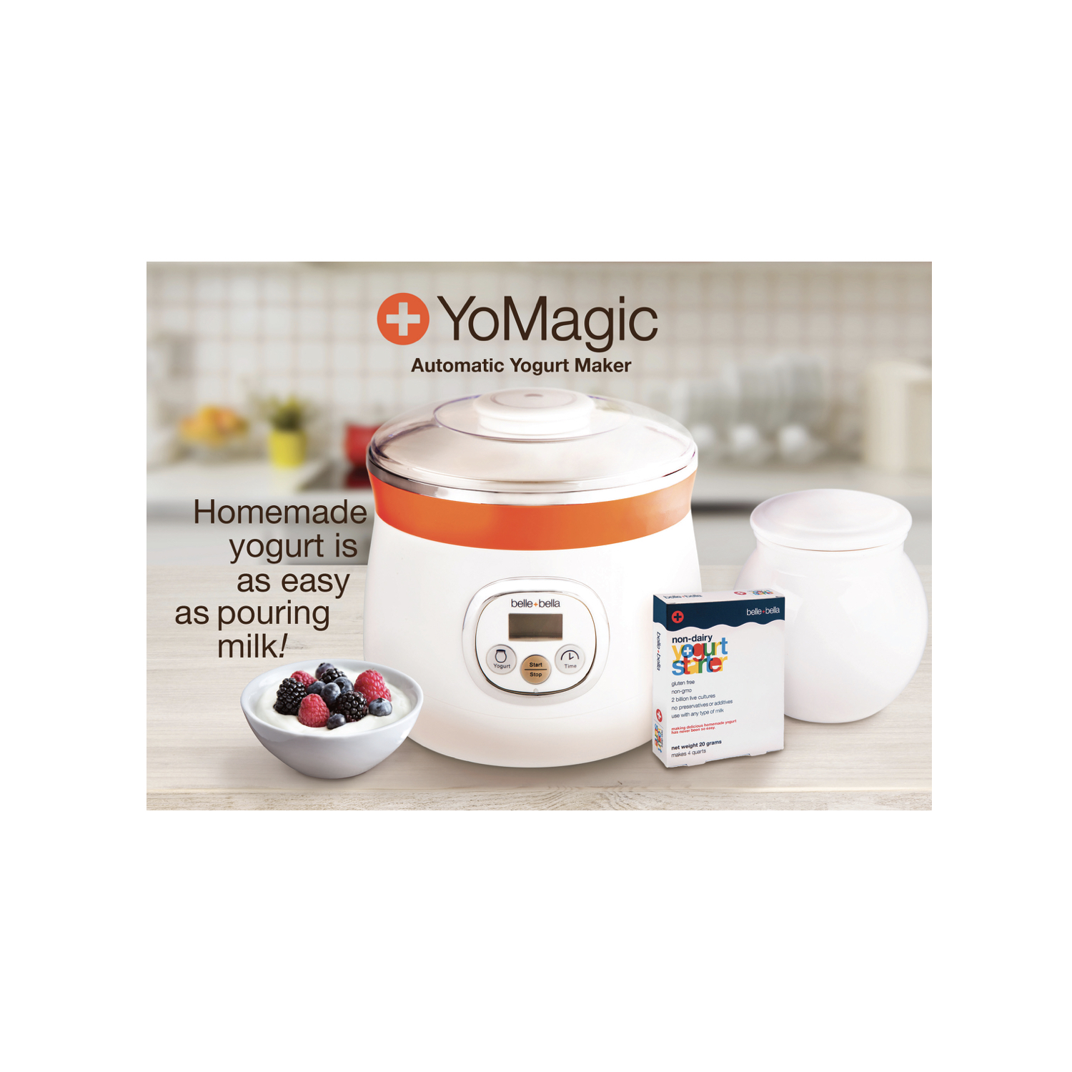 YoMagic Automatic Yogurt Maker — belle+bella