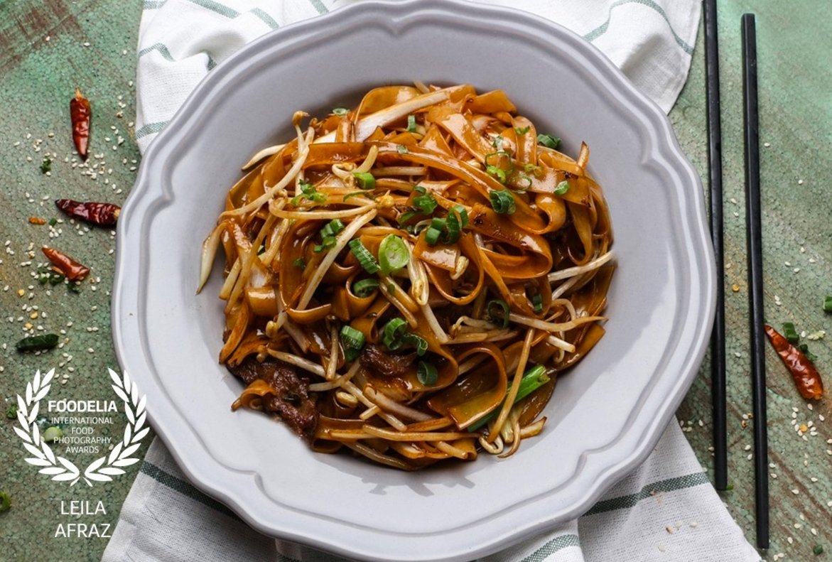 Noodle, soy, chicken
