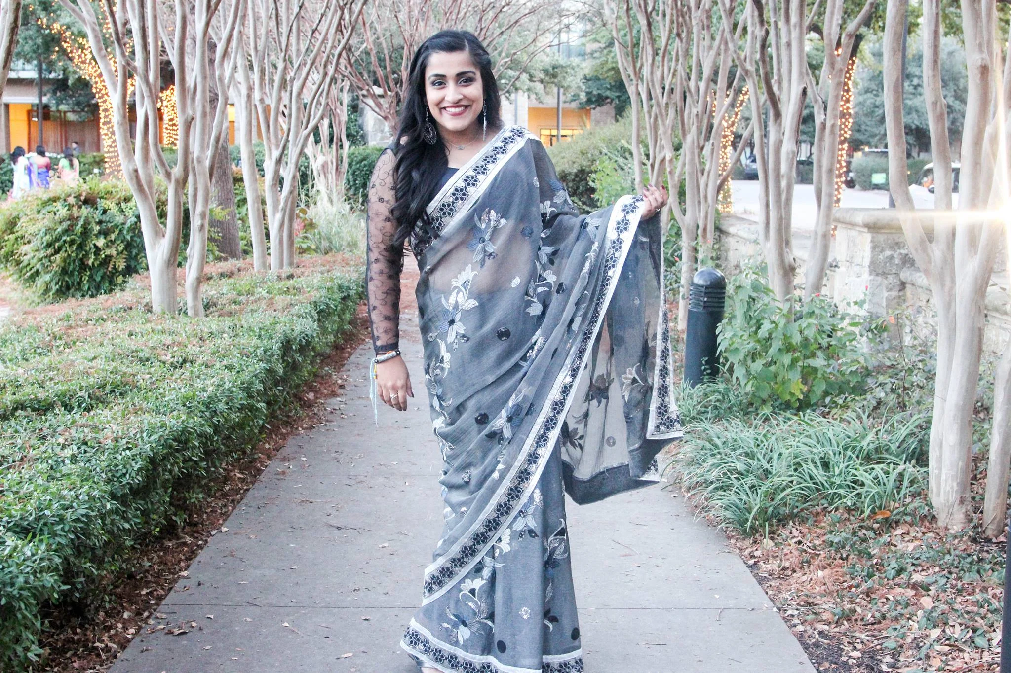 Let Loose Saree Style