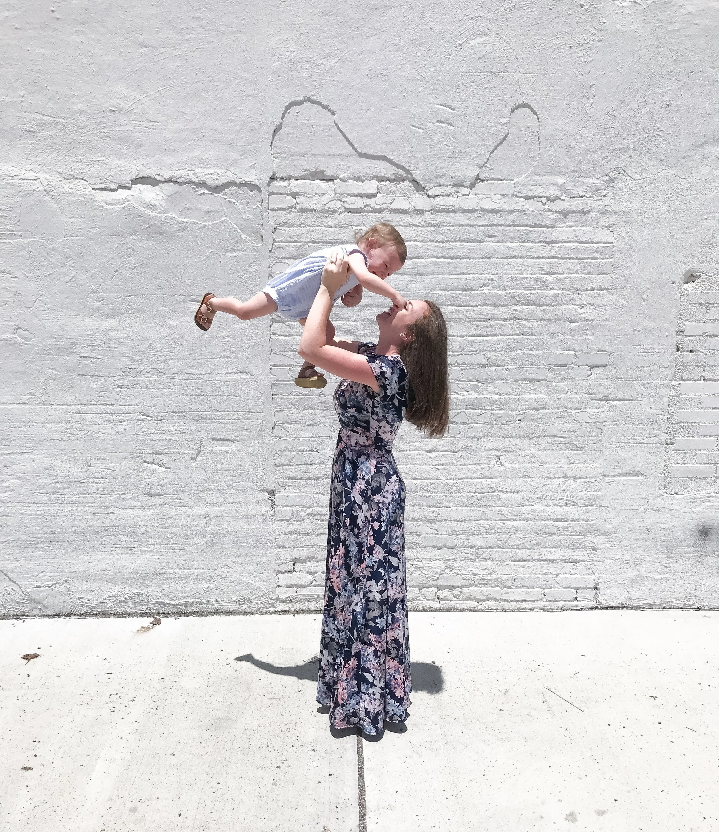 Are you even a boy mom if you don't get punched in the face while trying to look cute?! 