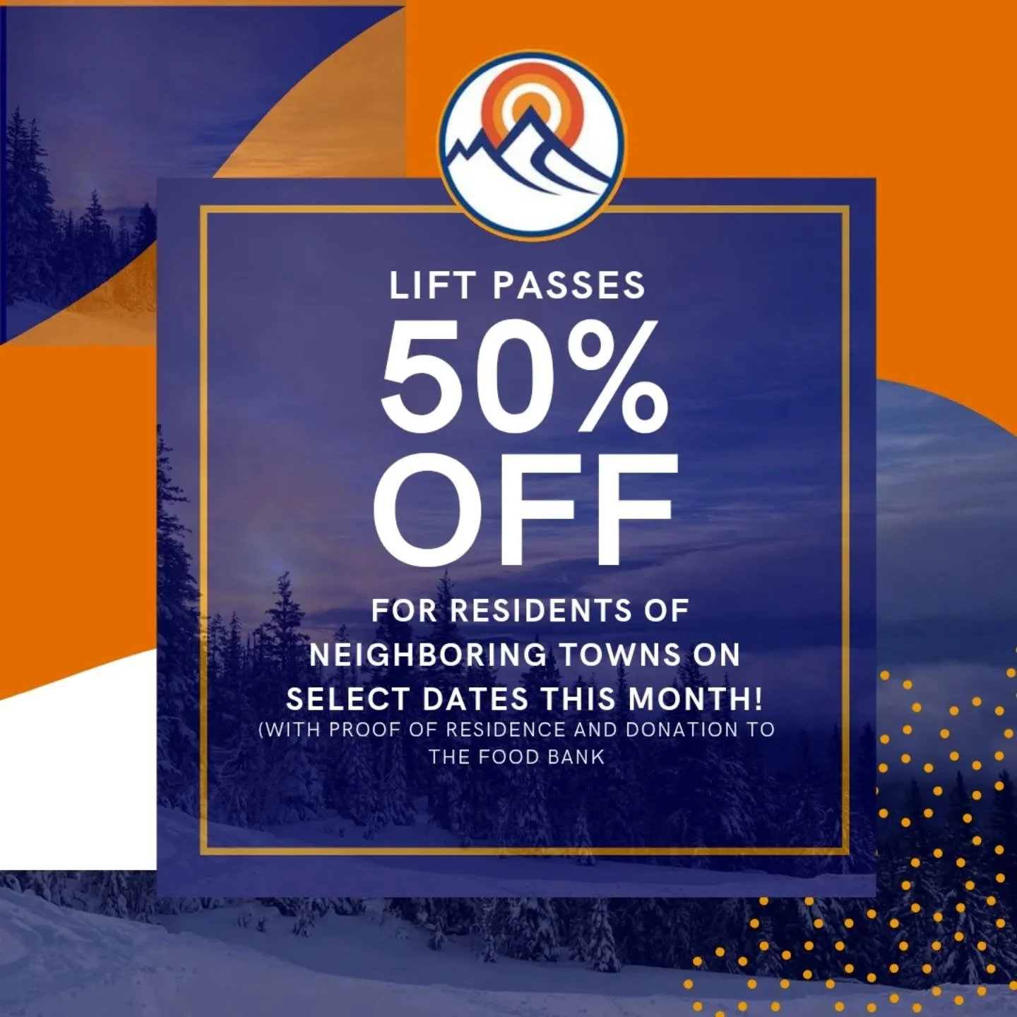 Neighbour days! We want to express our gratitude for our neighbouring communities for all the support over the decades. 

To note: a mandatory cash donations or no perishable non expired food items as a donation to our local food bank. Rentals not in