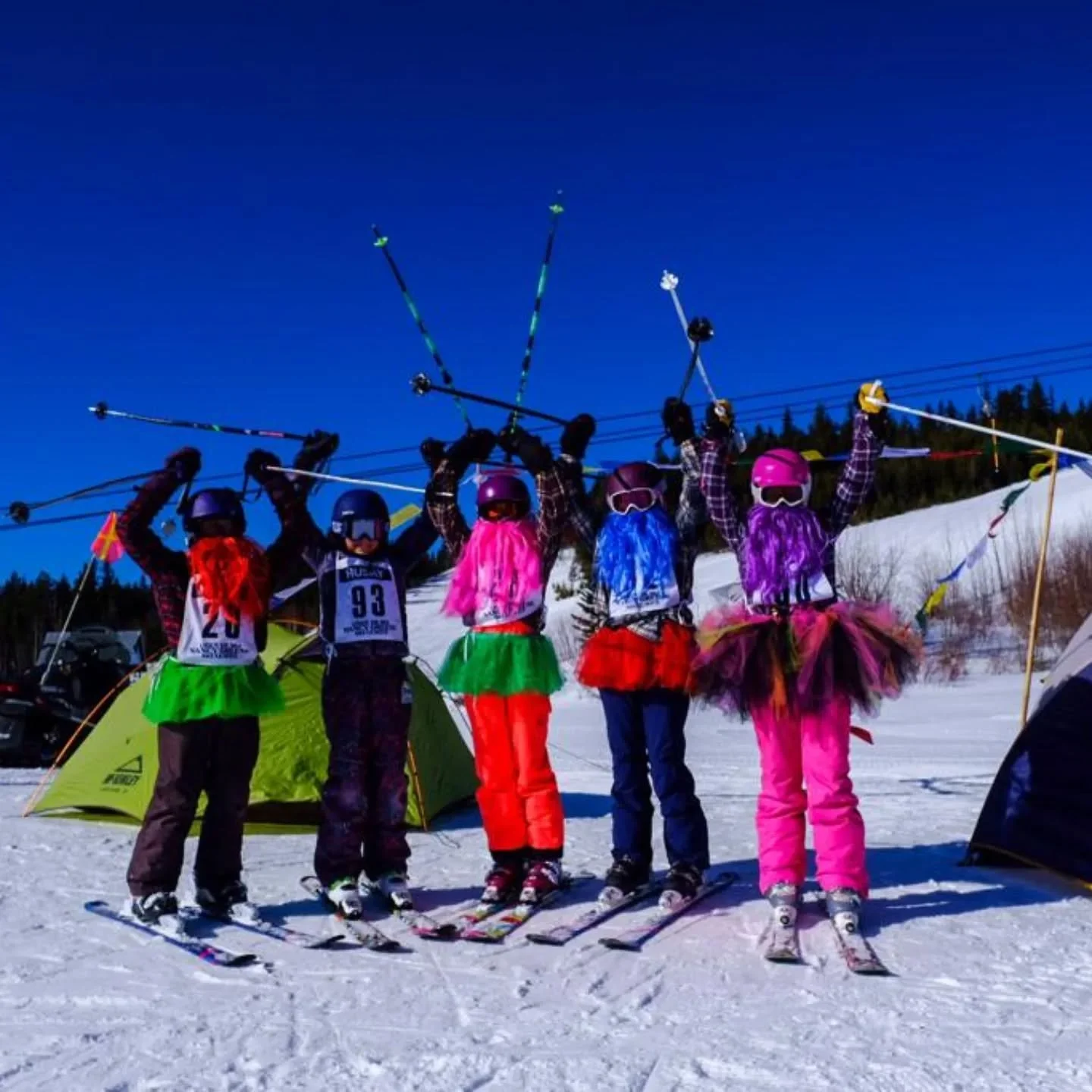 Have you got yourself a gang for the Everest challenge yet?
Categories:
Base camp: 10,000ft ages ten and under
Everest: 30,000ft all ages
Sherpa: all runs on the mountain 

We have limited registration avail so don't put it off. All registrants get a