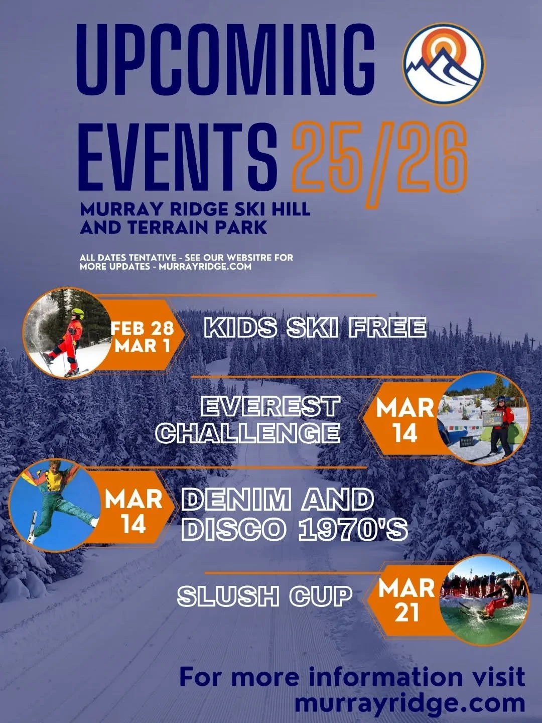 Thank you everyone for joining us this weekend! It was so great to see so many smiling faces enjoying the last of winter! We are open as usual Thursday to Sunday , it's currently dumping up here which is helpful for us to keep those runs in great sha