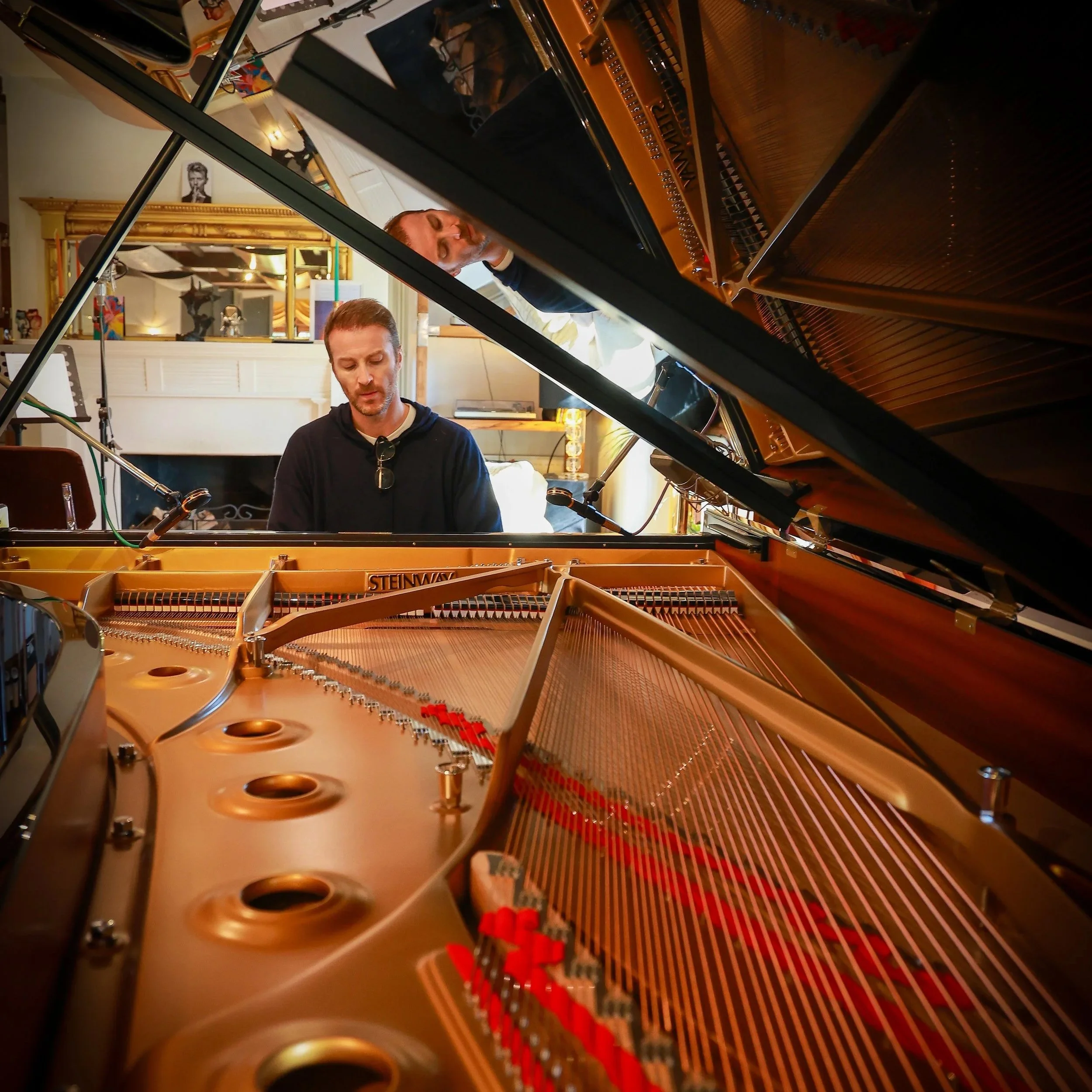 Recording ‘Be Love’: RIOPY on the Steinway D Spirio at Curtis Schwartz Studio