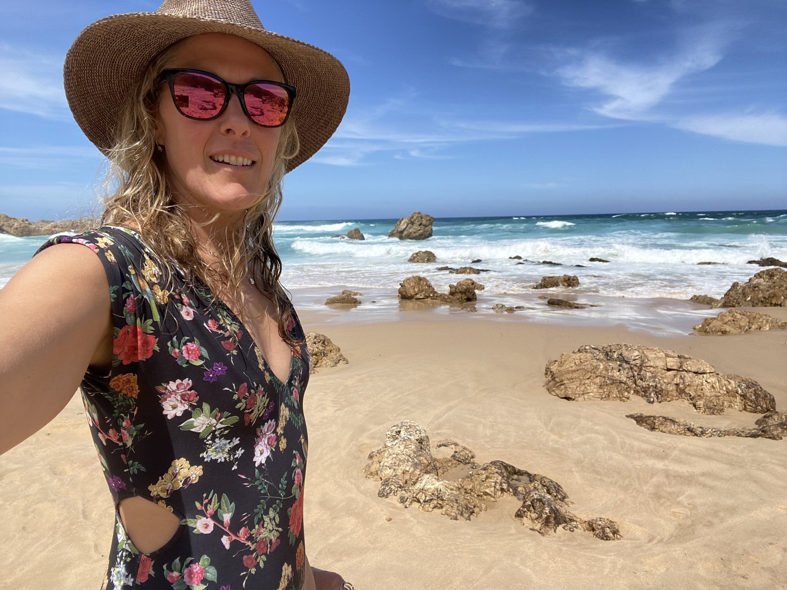 Guided Wildharvesting Hike in private reserve in South Africa.