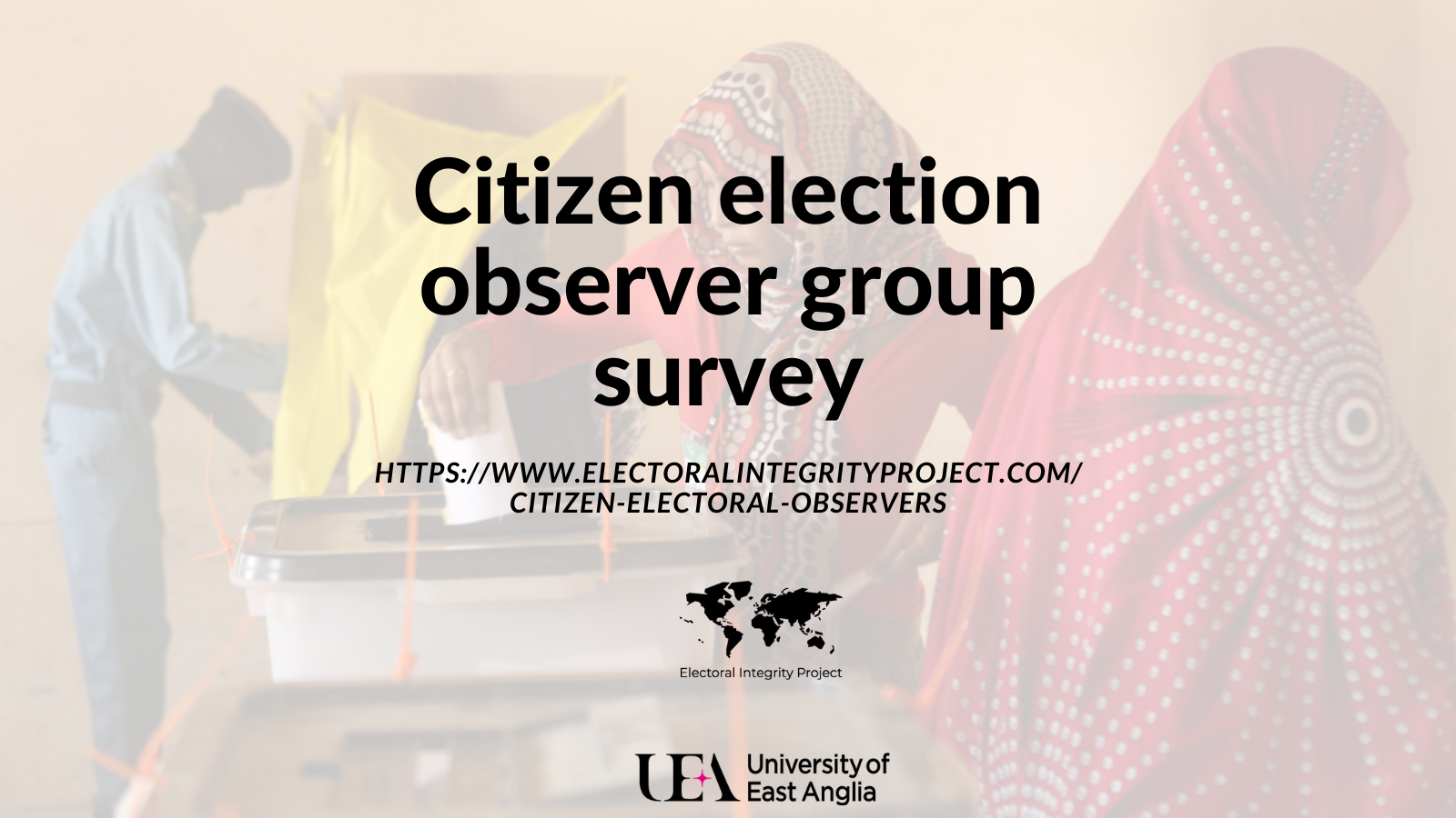 Citizen Observer Program Citizen election observation missions — The Electoral Integrity Project EIP