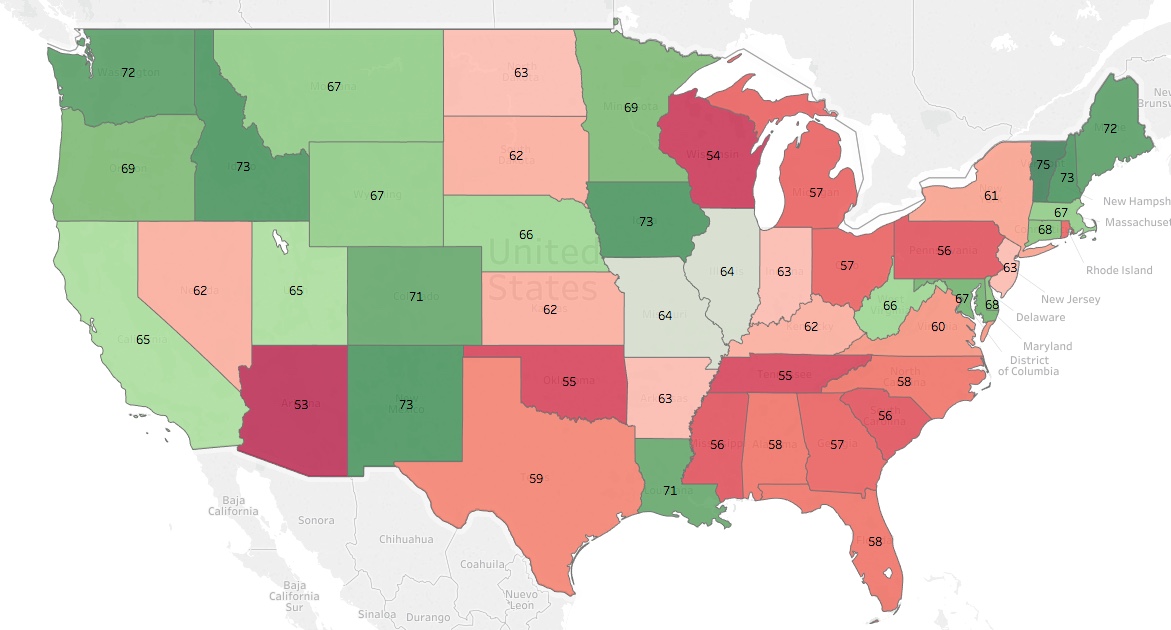 Note: The Perceptions of Electoral Integrity Index, Source : PEI-US 2016, www.electoralintegrityindex.com