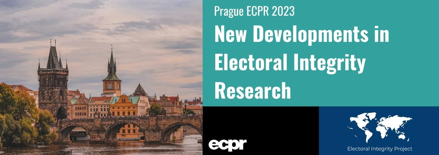 Prague ECPR - New Developments in Electoral Integrity Research