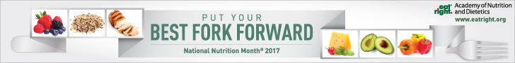 National Nutrition Month, March 2017
