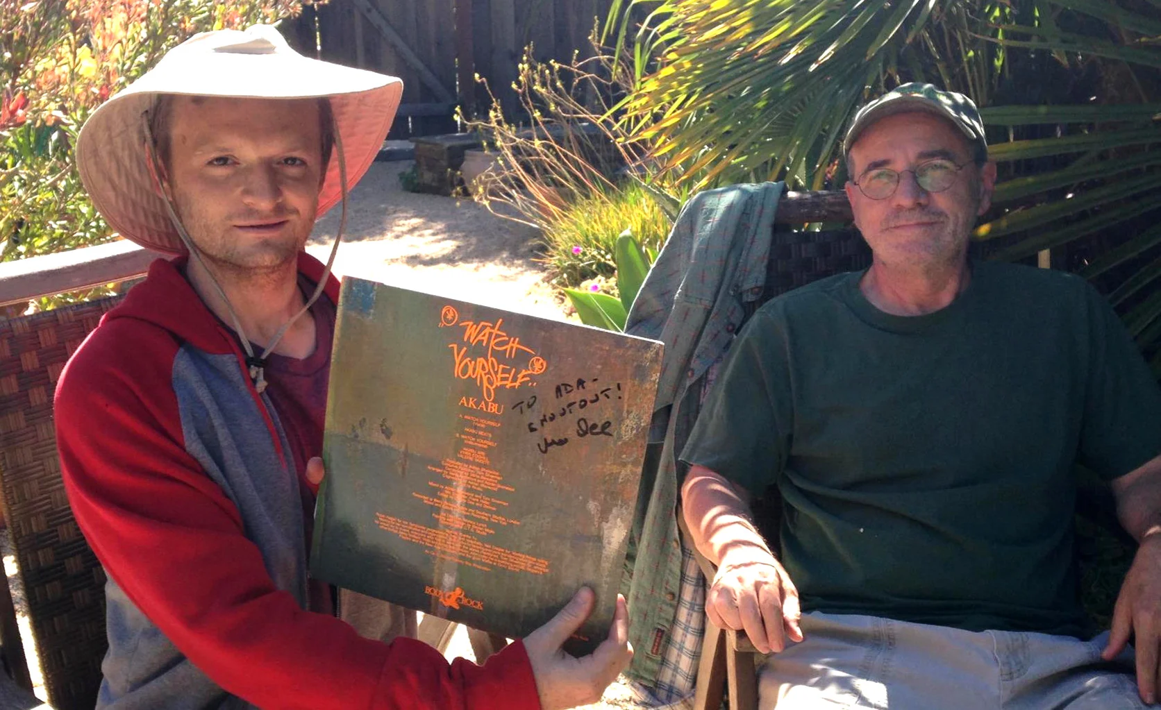 ADA and Double Dee hang in Santa Cruz