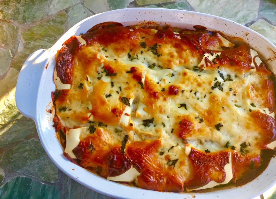 Vegetable Lasagne With No Noodles