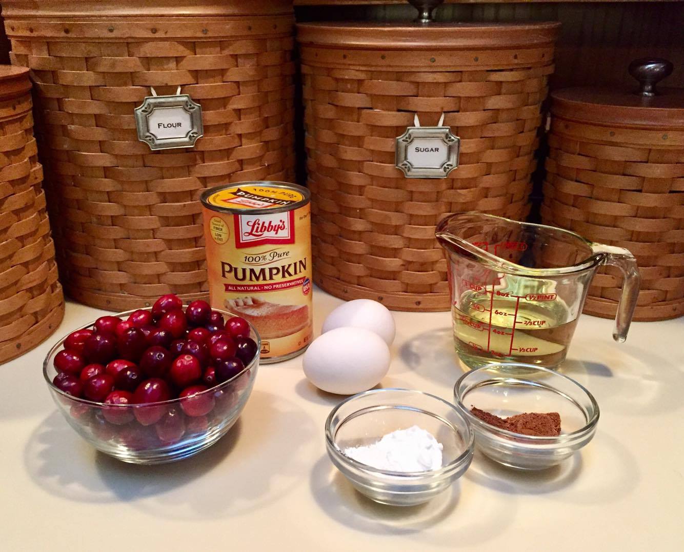 Pumpkin Cranberry Mini Loaves