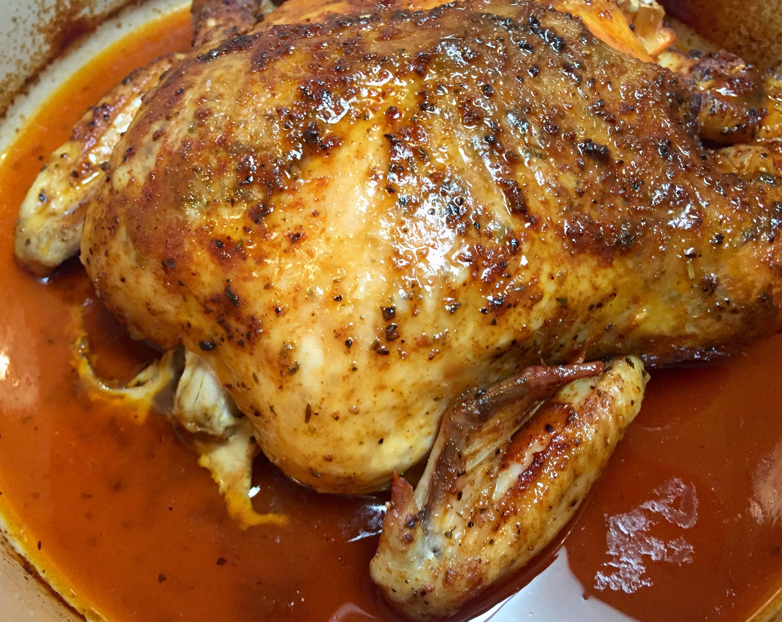 Oven-Baked Rotisserie Chicken — Home